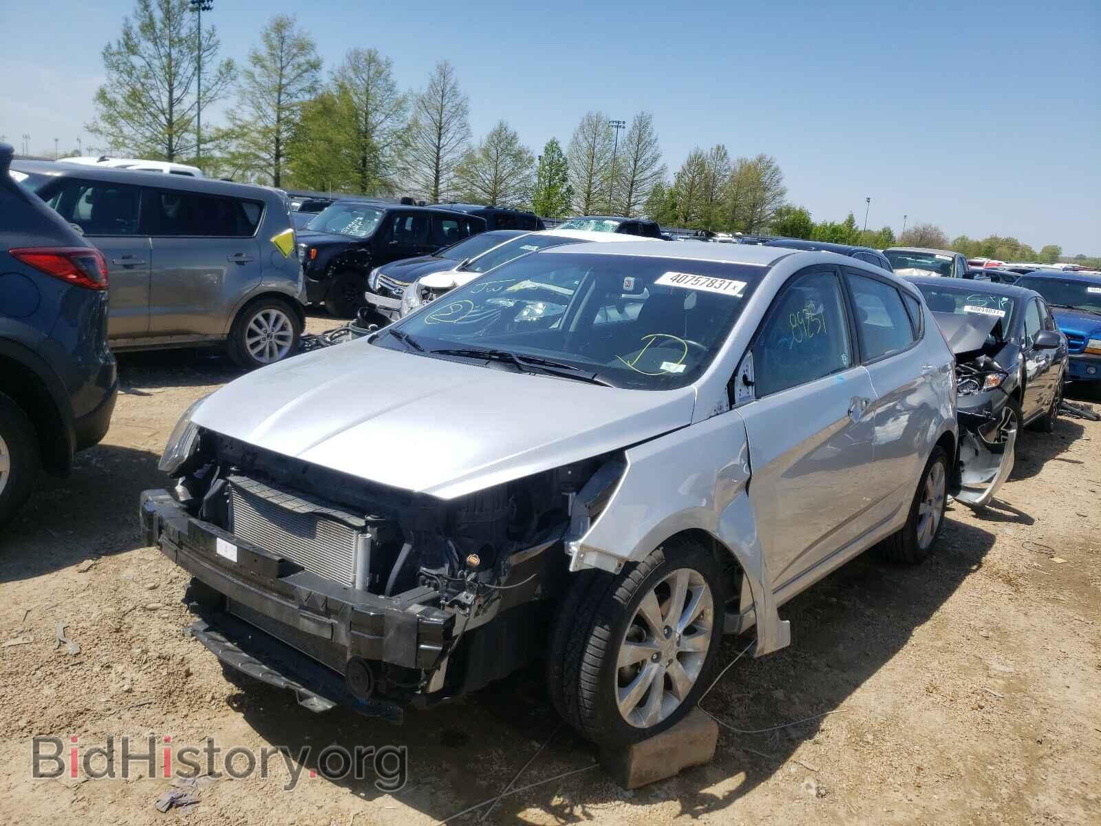 2012 HYUNDAI ACCENT - VIN: KMHCU5AE4CU039465 - Фото 2