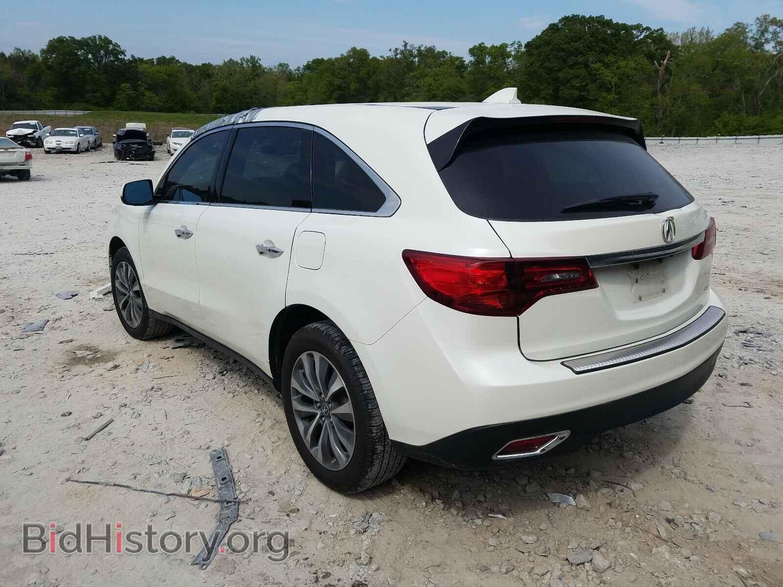 2015 ACURA MDX - VIN: 5FRYD4H49FB026790 - Фото 3