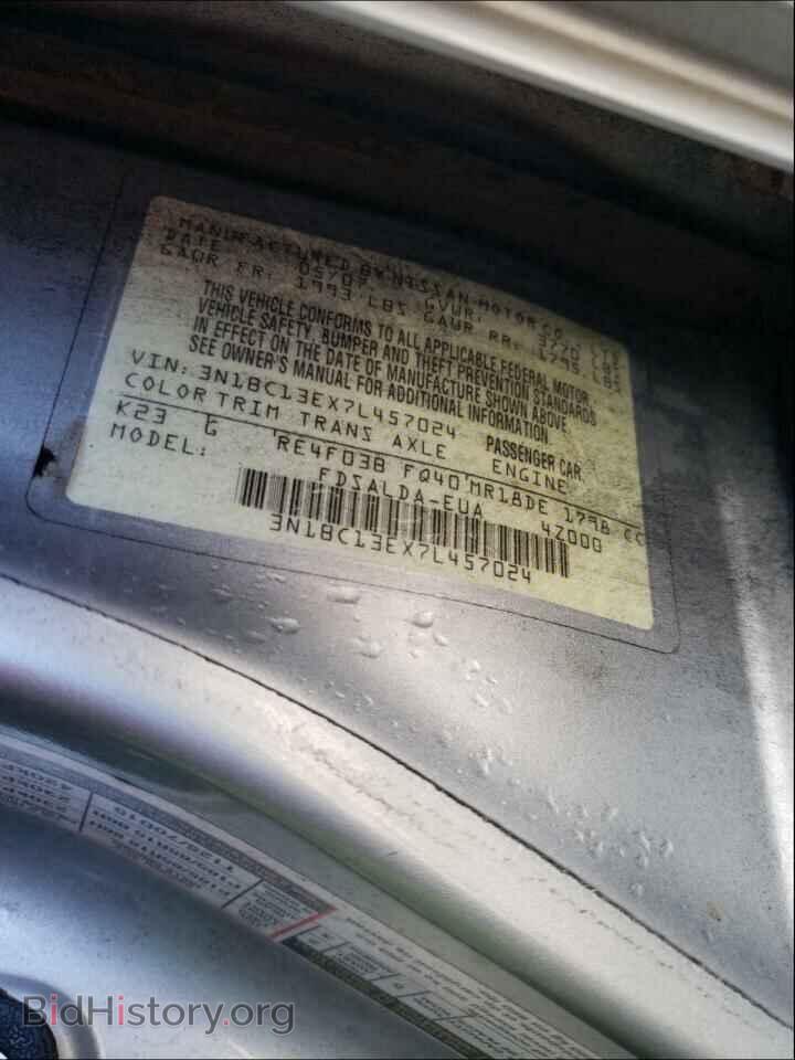 2007 NISSAN VERSA - VIN: 3N1BC13EX7L457024 - Фото 10