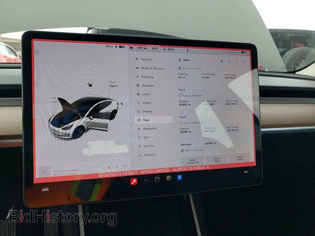 2020 TESLA MODEL 3 - VIN: 5YJ3E1EA7LF612871 - Photo 9