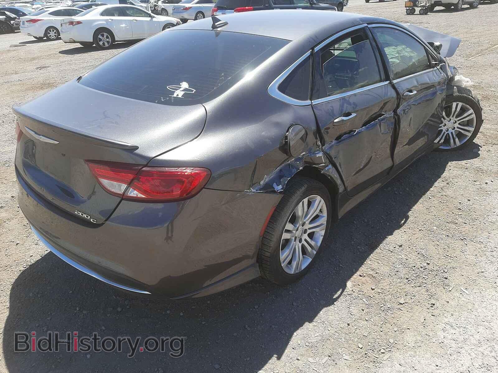 2016 CHRYSLER 200 - VIN: 1C3CCCCB9GN100859 - Фото 4
