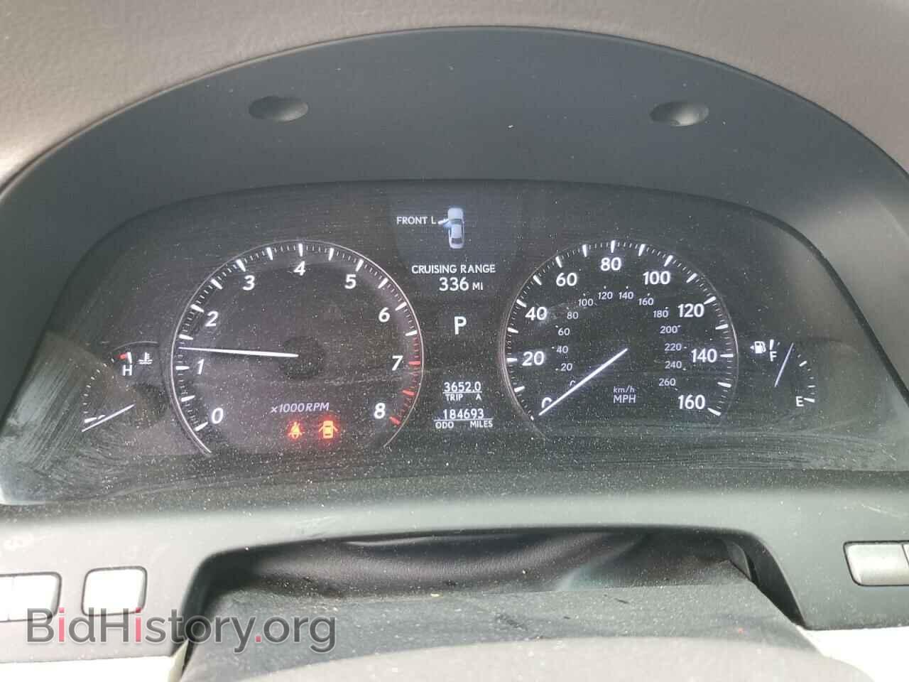 2007 LEXUS LS460 - VIN: JTHGL46F875002616 - Фото 9