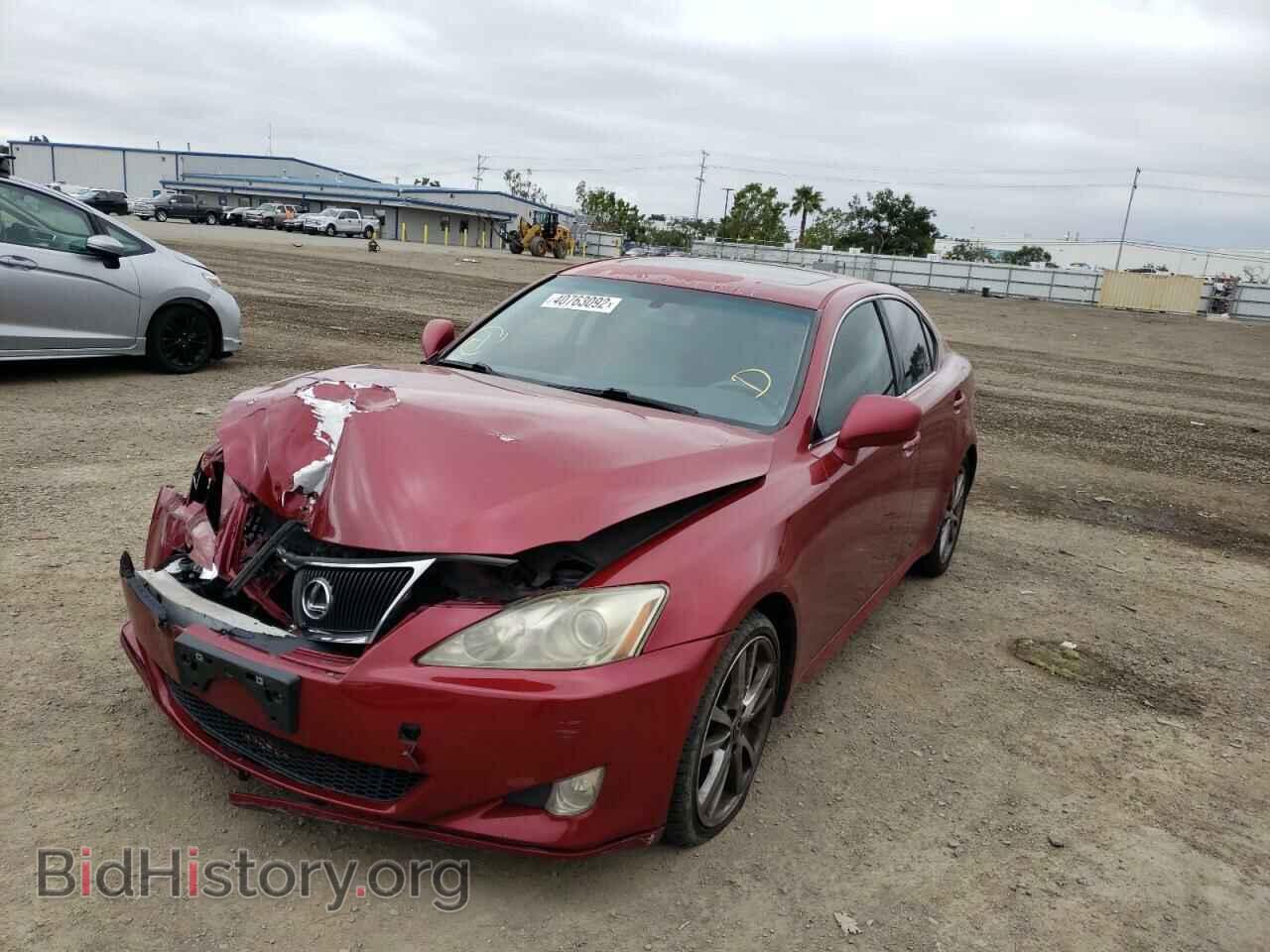 2007 LEXUS IS - VIN: JTHBE262575013076 - Фото 2