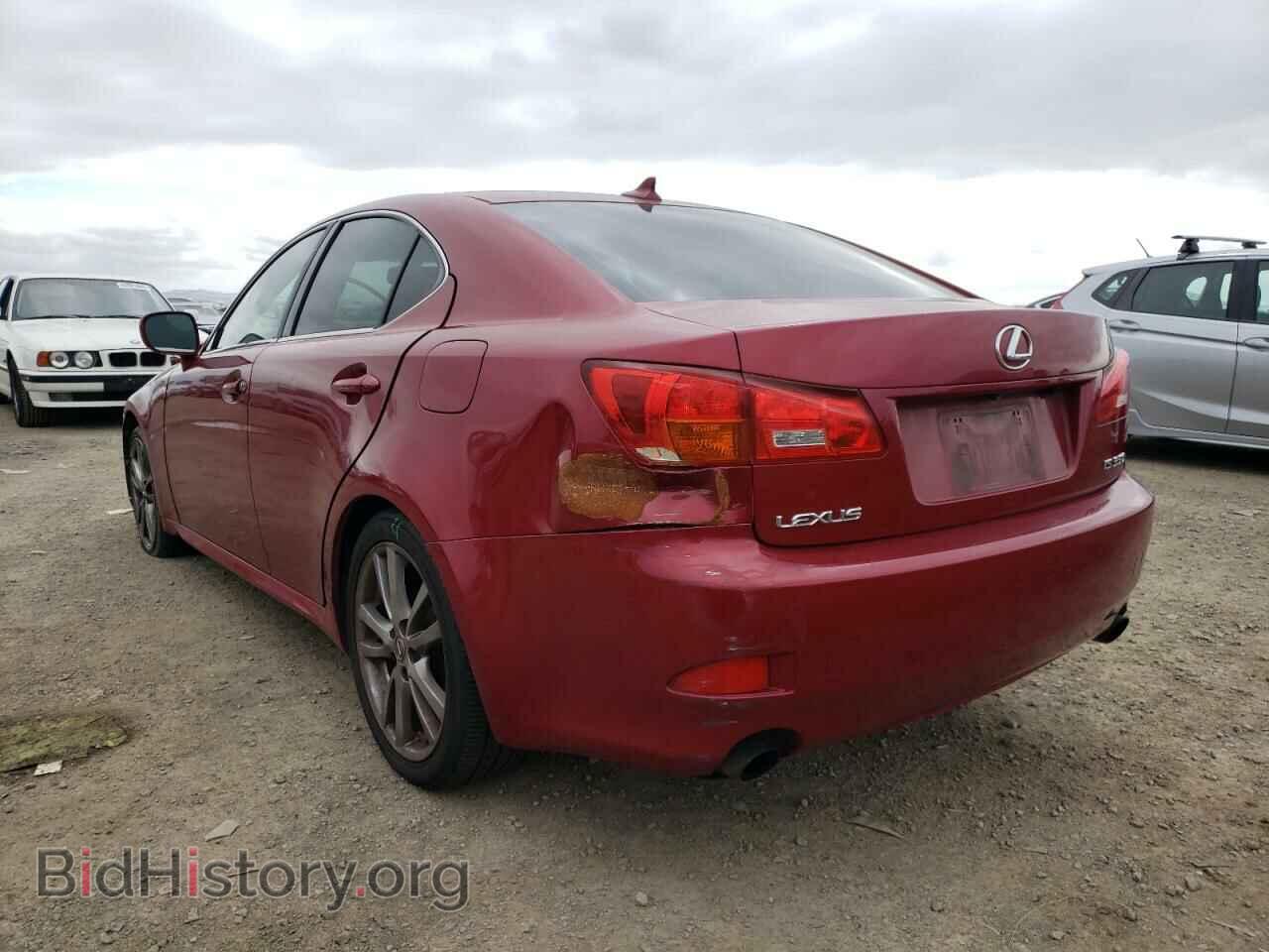 2007 LEXUS IS - VIN: JTHBE262575013076 - Фото 3