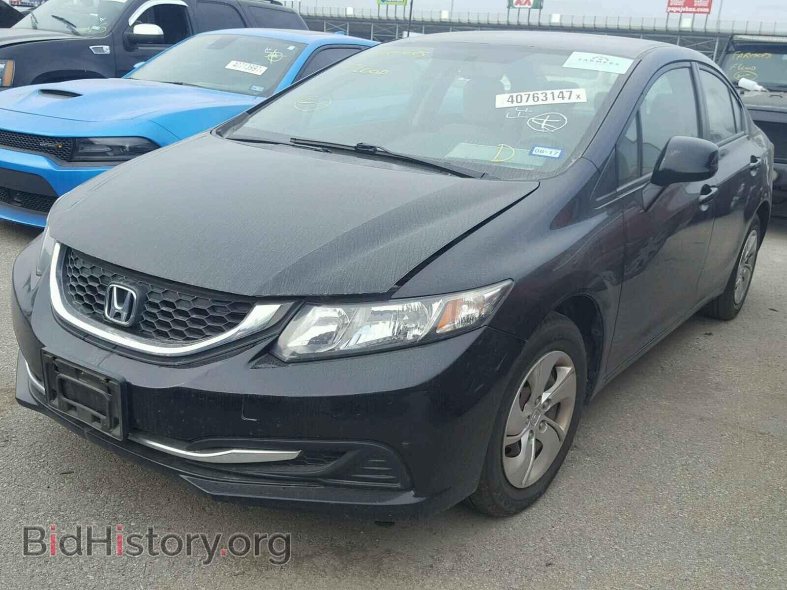 2013 HONDA CIVIC - VIN: 2HGFB2F52DH301410 - Фото 2