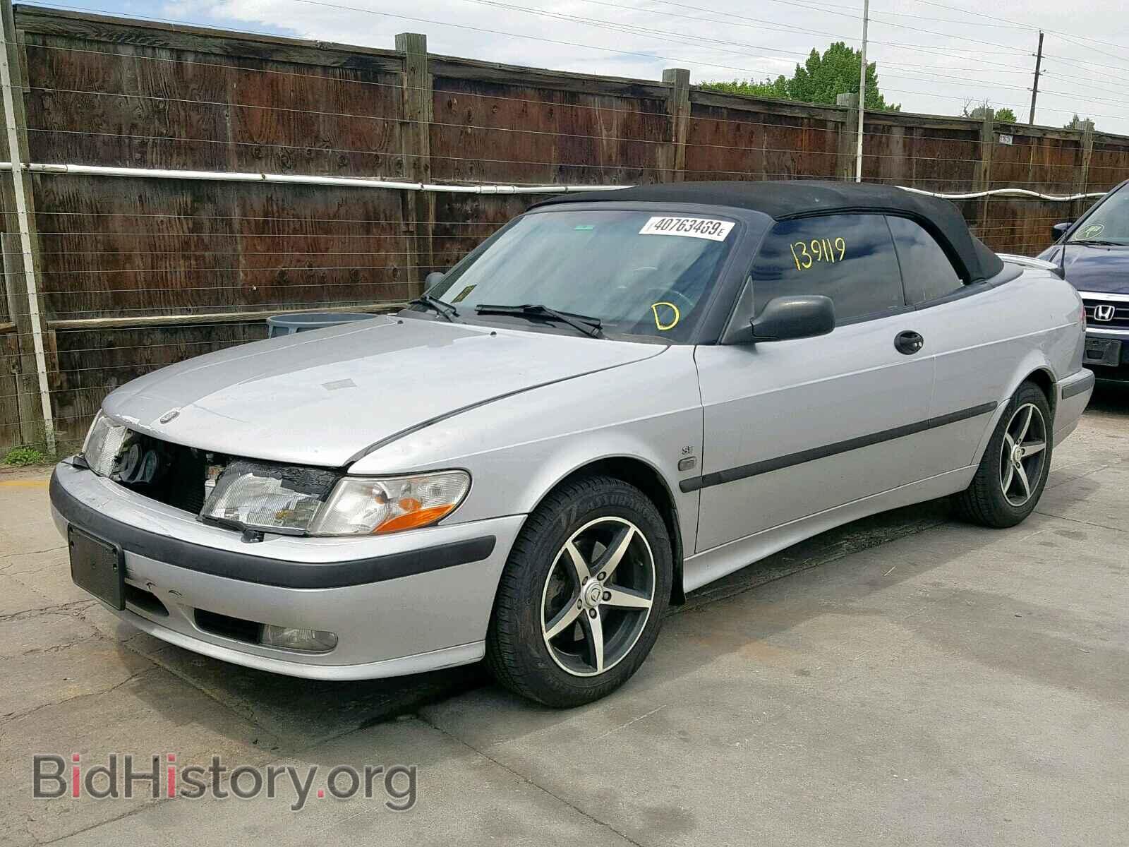 2001 SAAB 9 3 - VIN: YS3DF78K917000739 - Фото 2