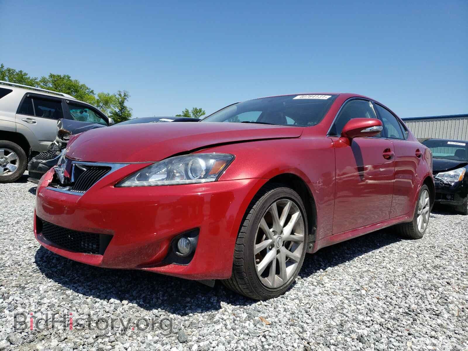 2012 LEXUS IS - VIN: JTHCF5C22C5059630 - Фото 2
