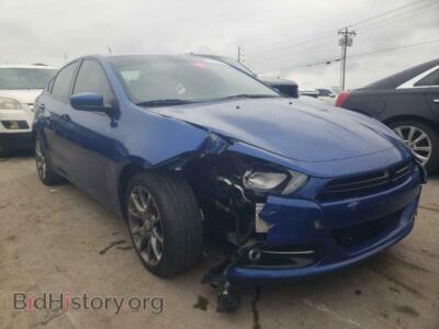 2014 Dodge DART Dart SXT, blue — VIN 1C3CDFBB3ED702191, Copart