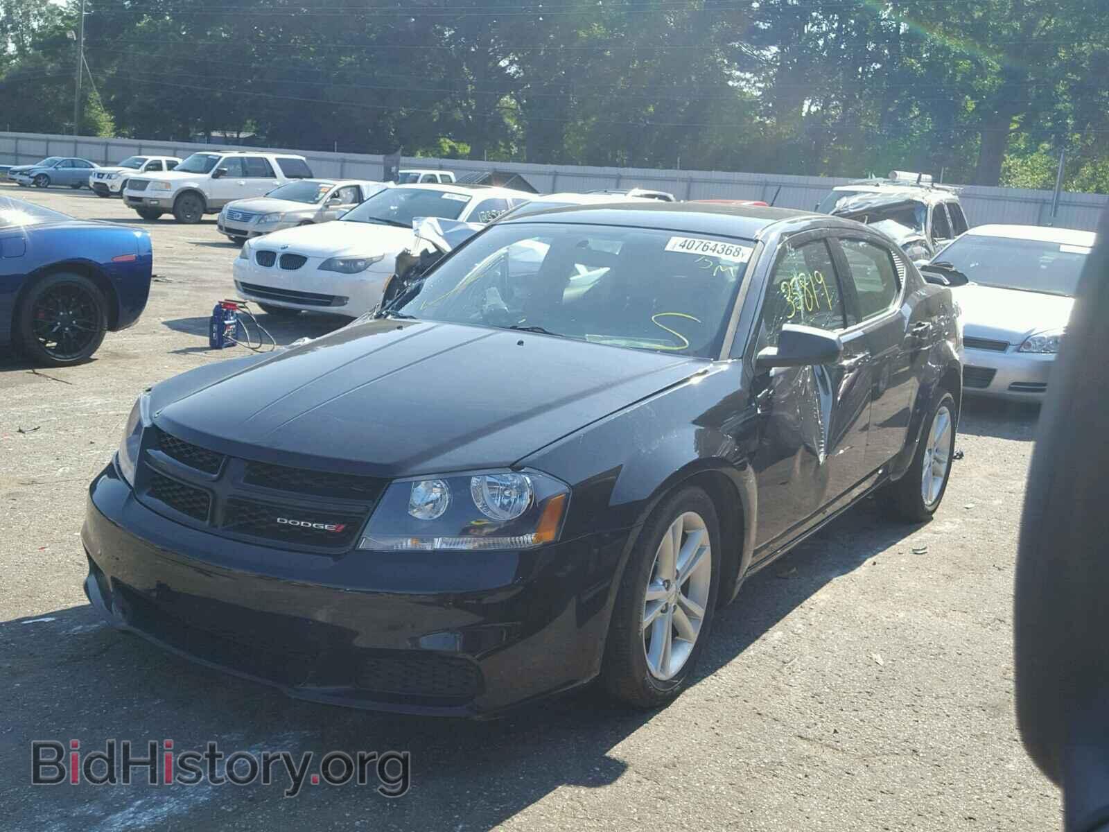 2014 DODGE AVENGER - VIN: 1C3CDZAG4EN138494 - Фото 2