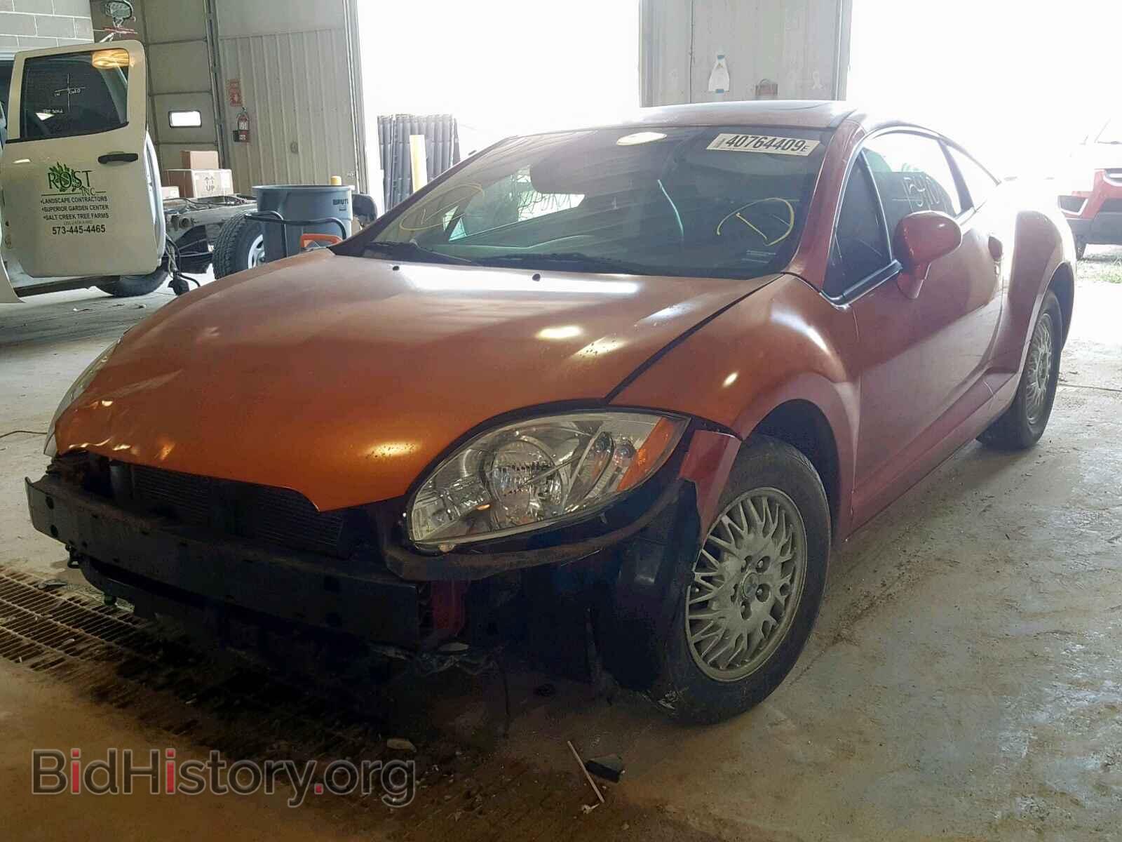 2006 MITSUBISHI ECLIPSE - VIN: 4A3AK34T16E030766 - Фото 2