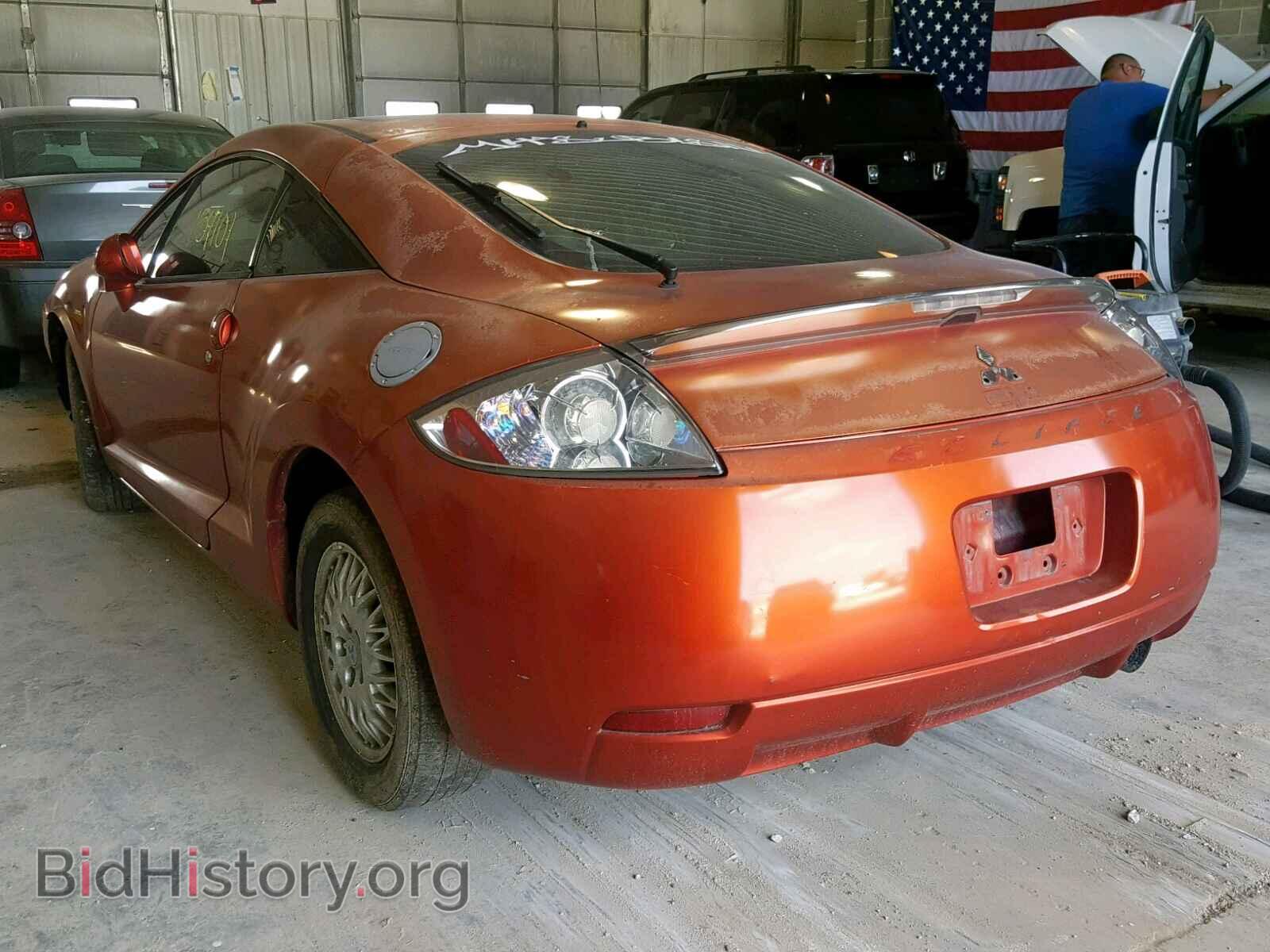 2006 MITSUBISHI ECLIPSE - VIN: 4A3AK34T16E030766 - Фото 3