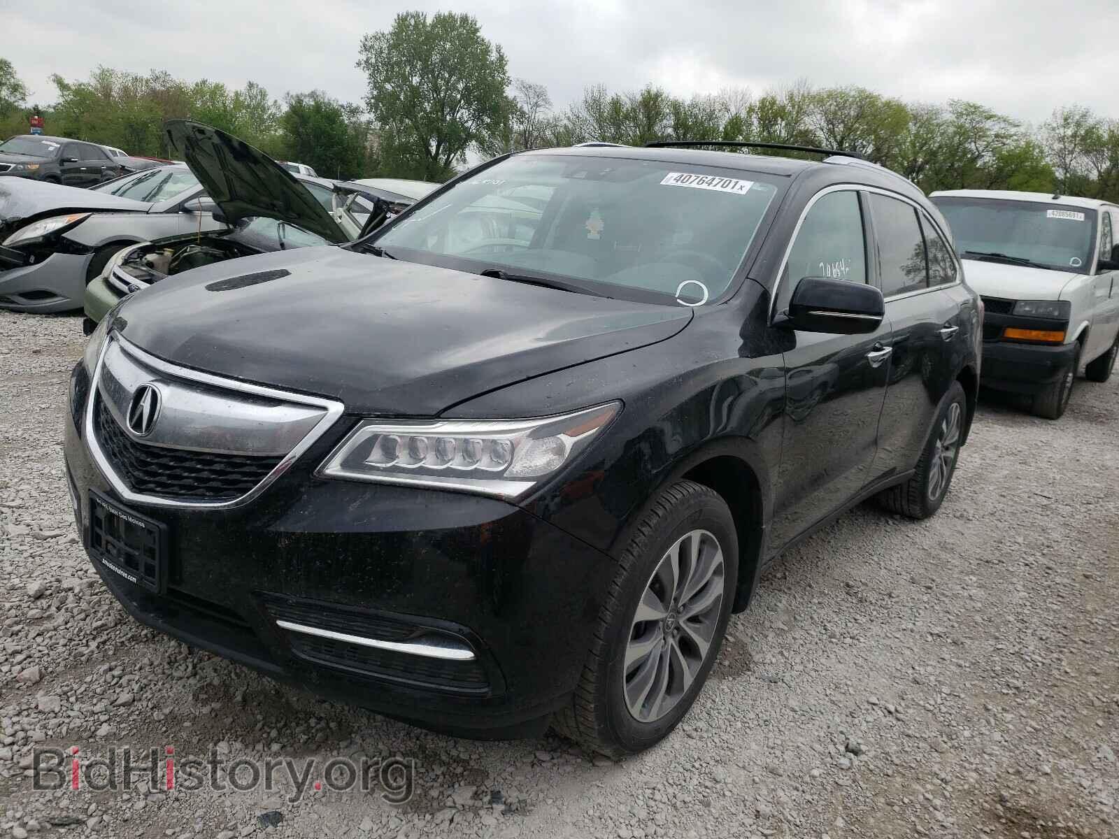 2015 ACURA MDX - VIN: 5FRYD4H49FB006085 - Фото 2