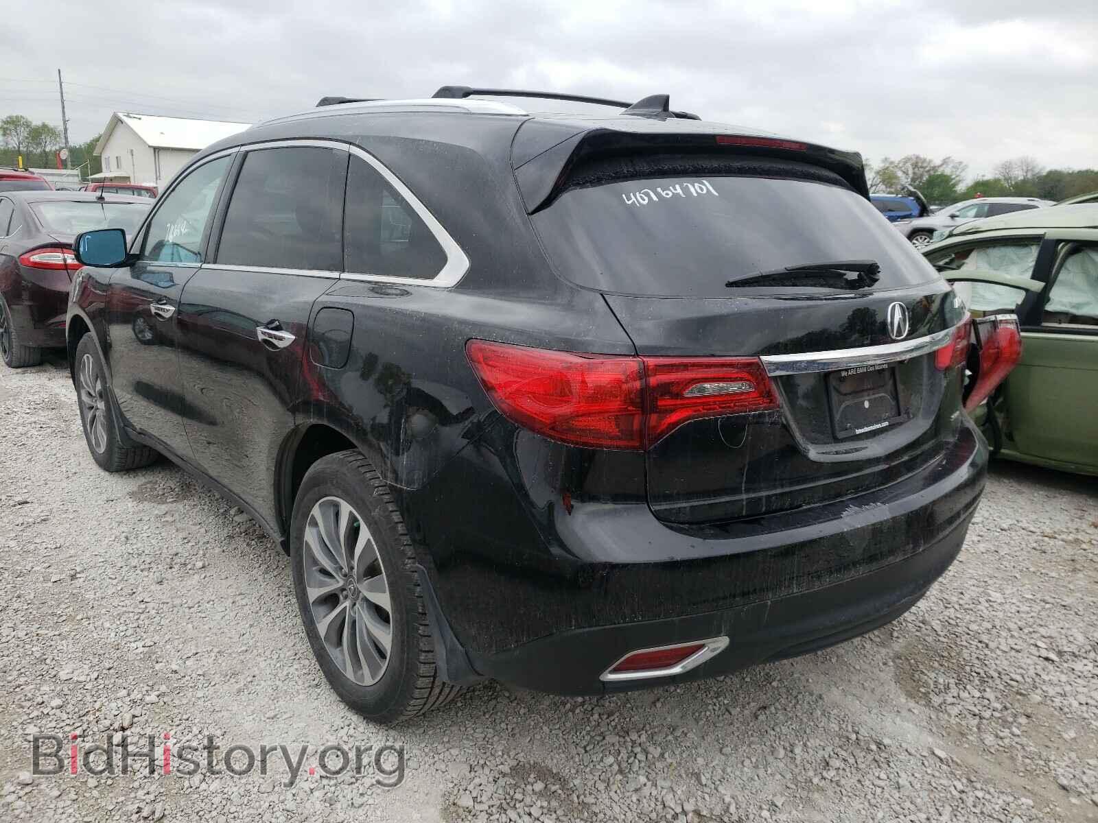 2015 ACURA MDX - VIN: 5FRYD4H49FB006085 - Фото 3