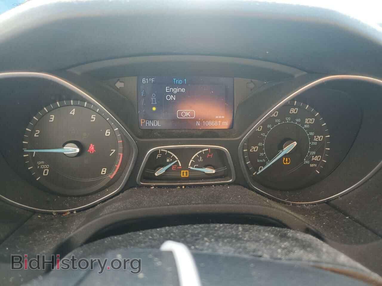 2014 FORD FOCUS - VIN: 1FADP3F21EL207449 - Фото 9
