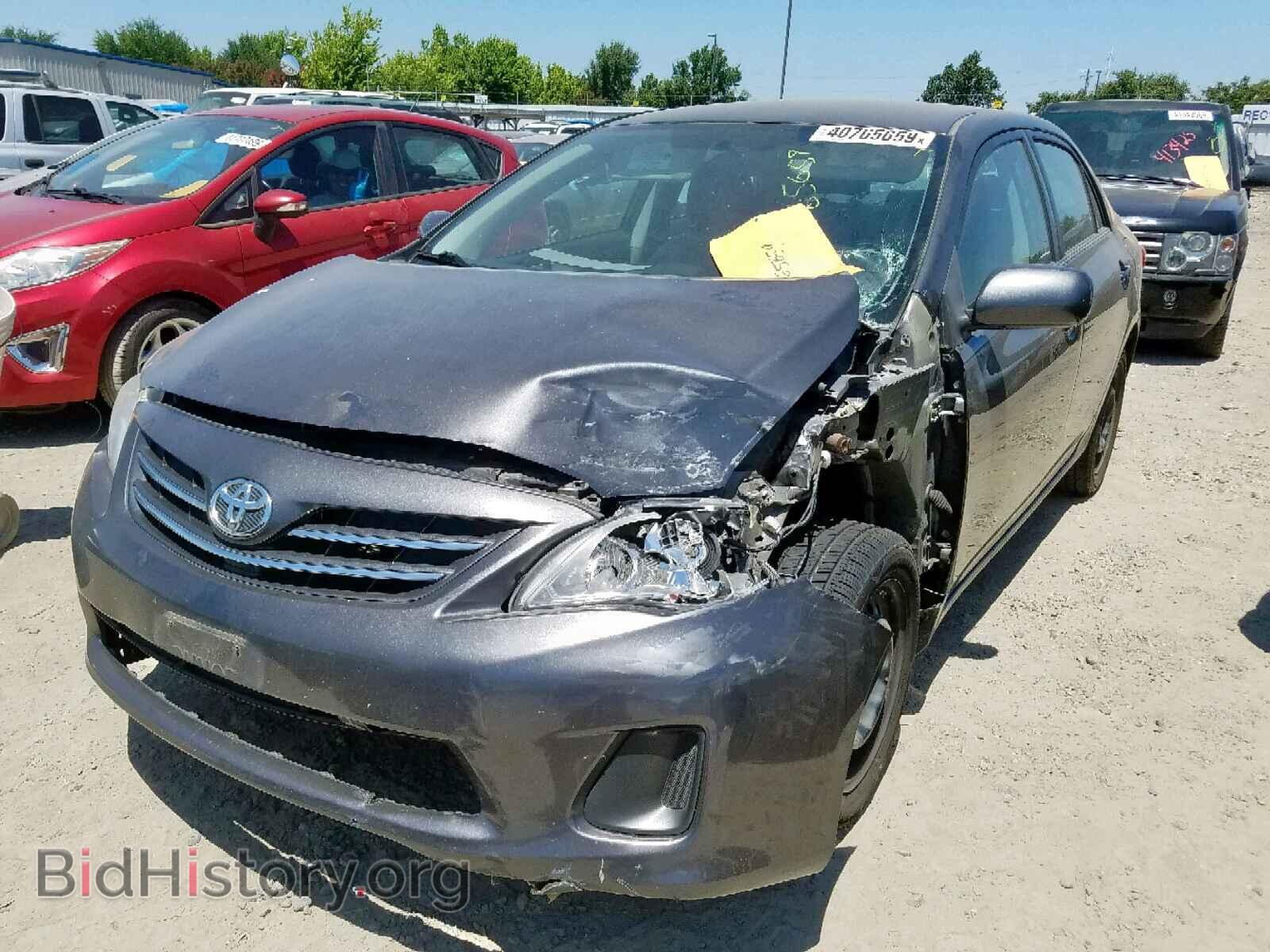 2013 TOYOTA COROLLA BA - VIN: 5YFBU4EE6DP102732 - Фото 2
