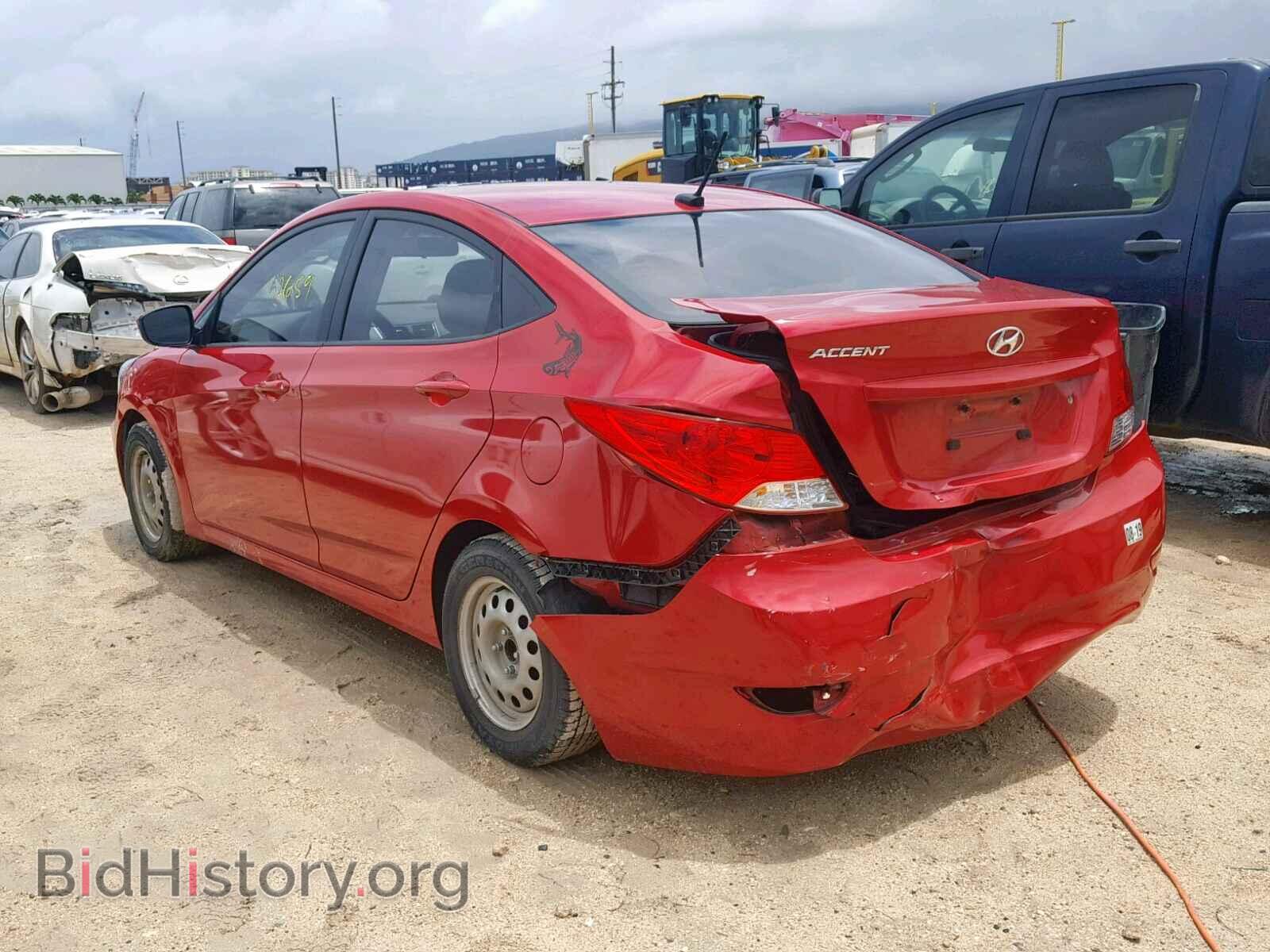 2013 HYUNDAI ACCENT - VIN: KMHCU4AE6DU285008 - Фото 3