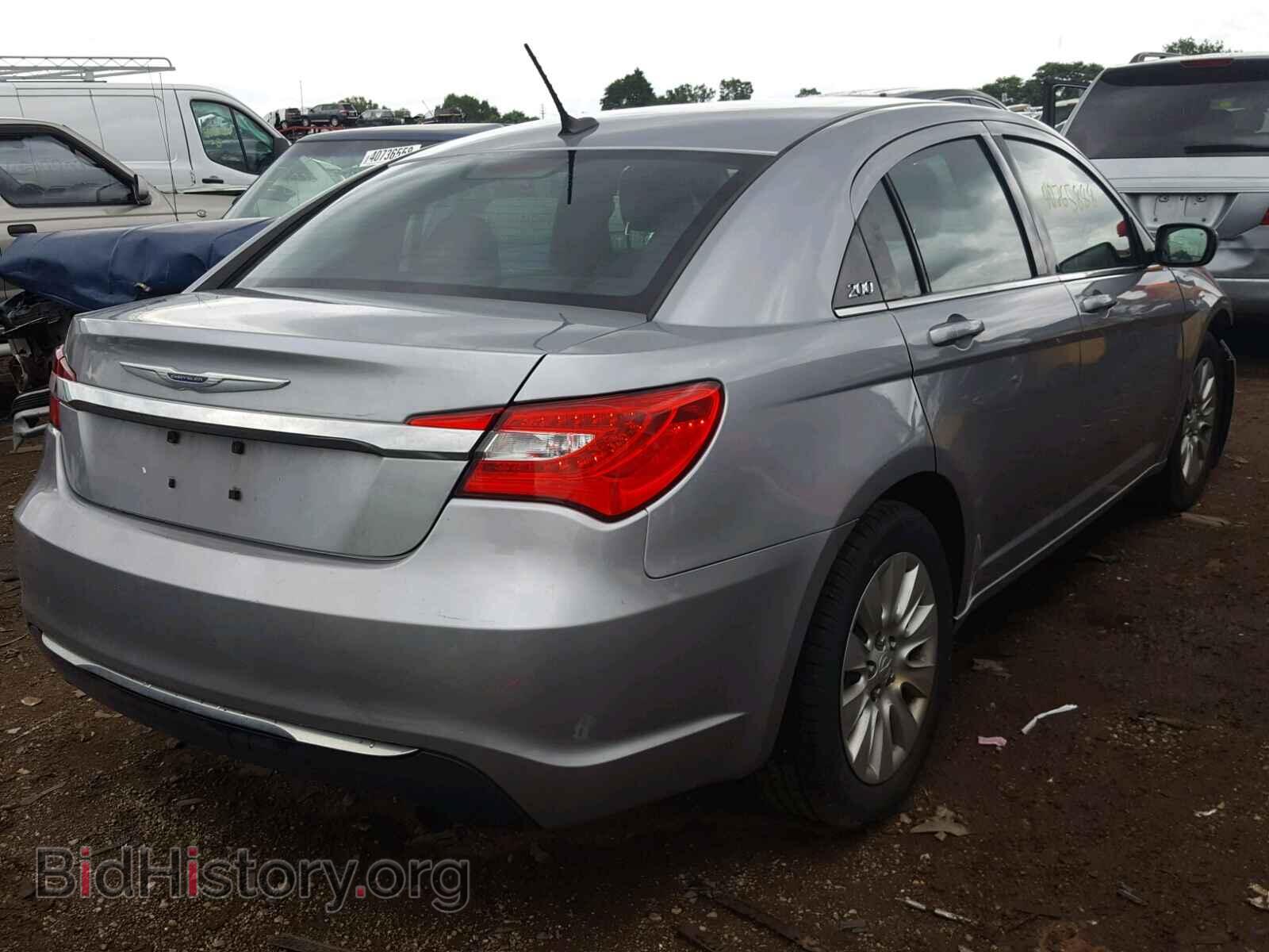 2014 CHRYSLER 200 - VIN: 1C3CCBAB1EN142288 - Фото 4