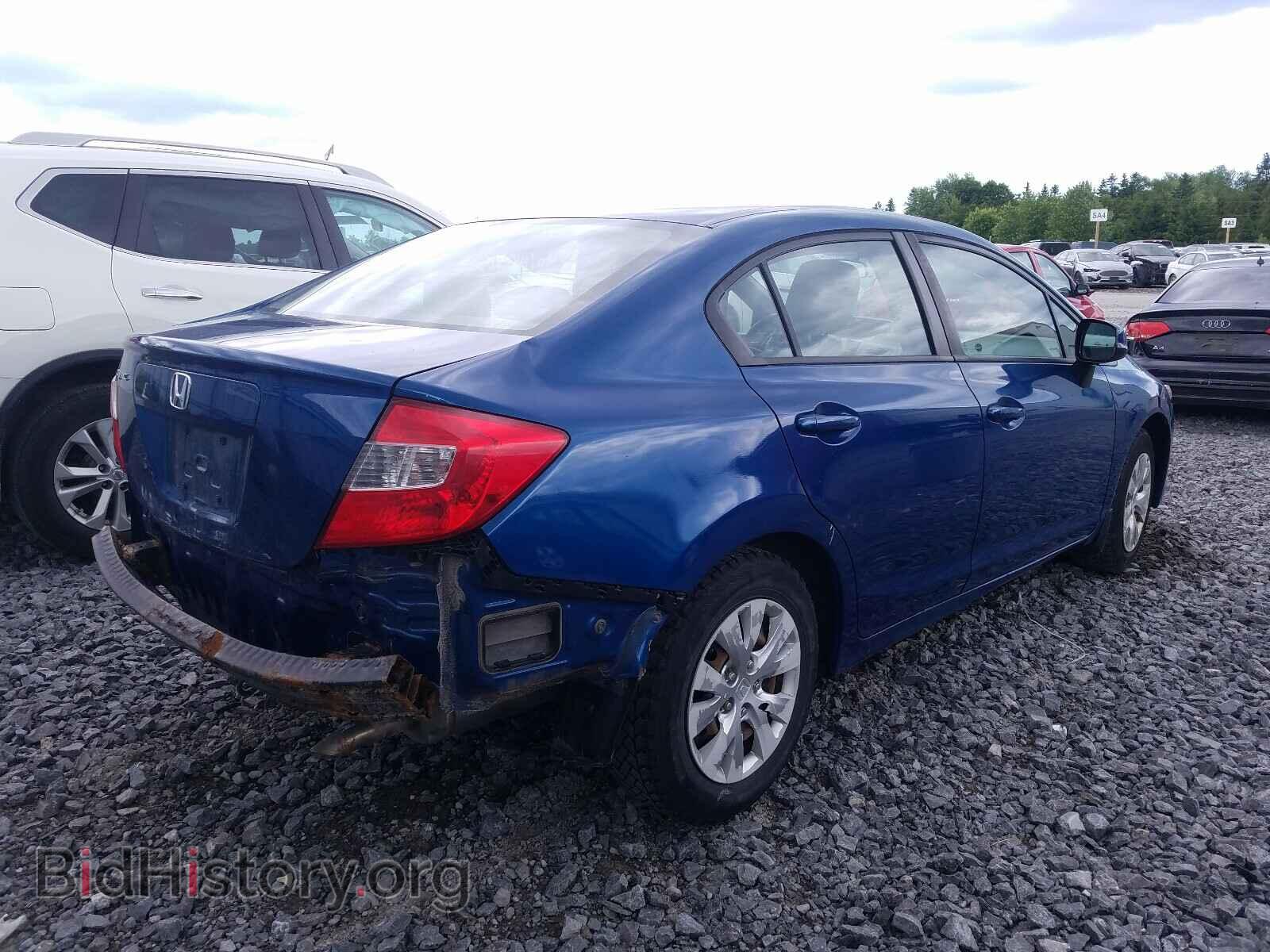 2012 HONDA CIVIC - VIN: 2HGFB2F45CH019364 - Фото 4