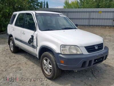 2001 Honda CR-V EX, white — VIN JHLRD17681S009453, Copart