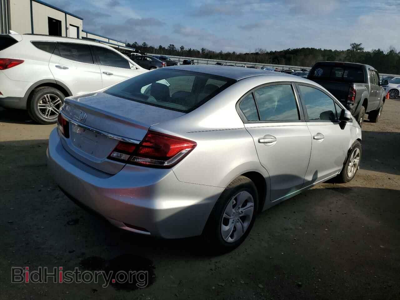 2015 HONDA CIVIC - VIN: 19XFB2F56FE000121 - Фото 3