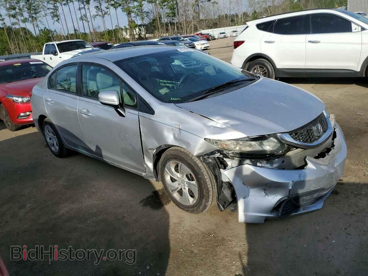 2015 HONDA CIVIC - VIN: 19XFB2F56FE000121 - Фото 4