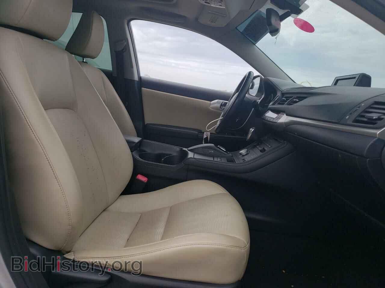 2012 LEXUS CT 200 - VIN: JTHKD5BH1C2088867 - Фото 5