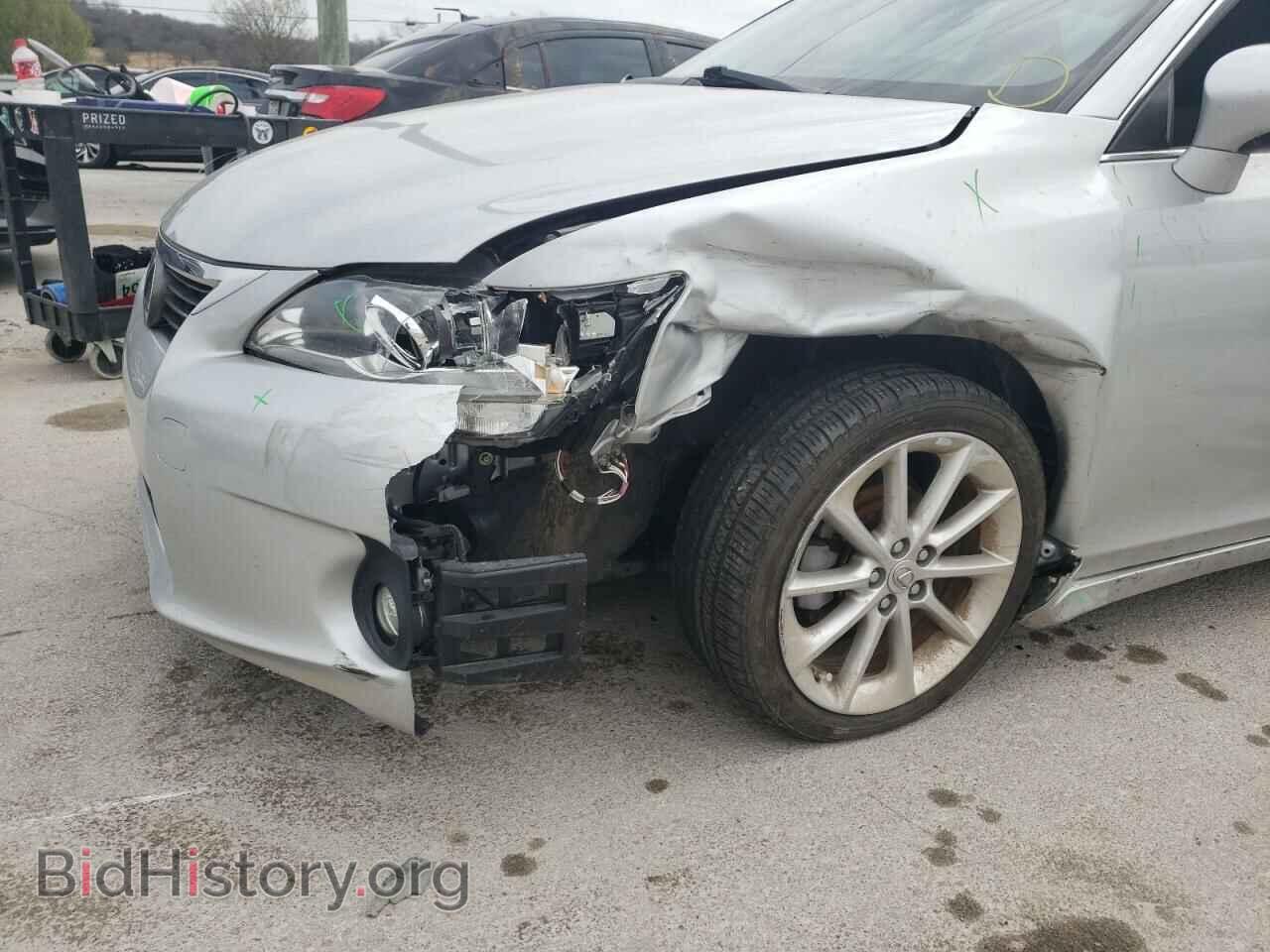 2012 LEXUS CT 200 - VIN: JTHKD5BH1C2088867 - Фото 9