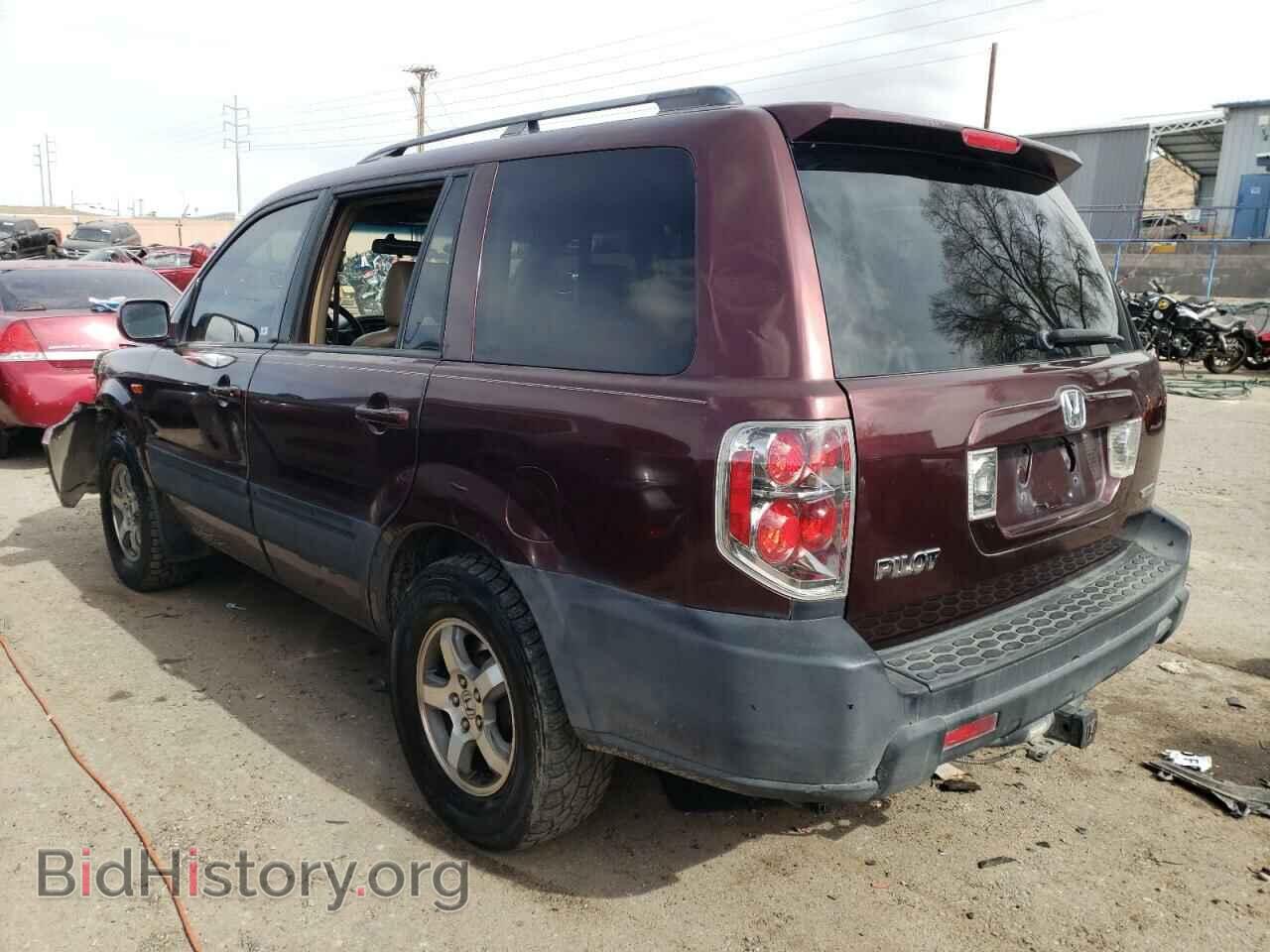 2007 HONDA PILOT - VIN: 2HKYF18487H511953 - Фото 2