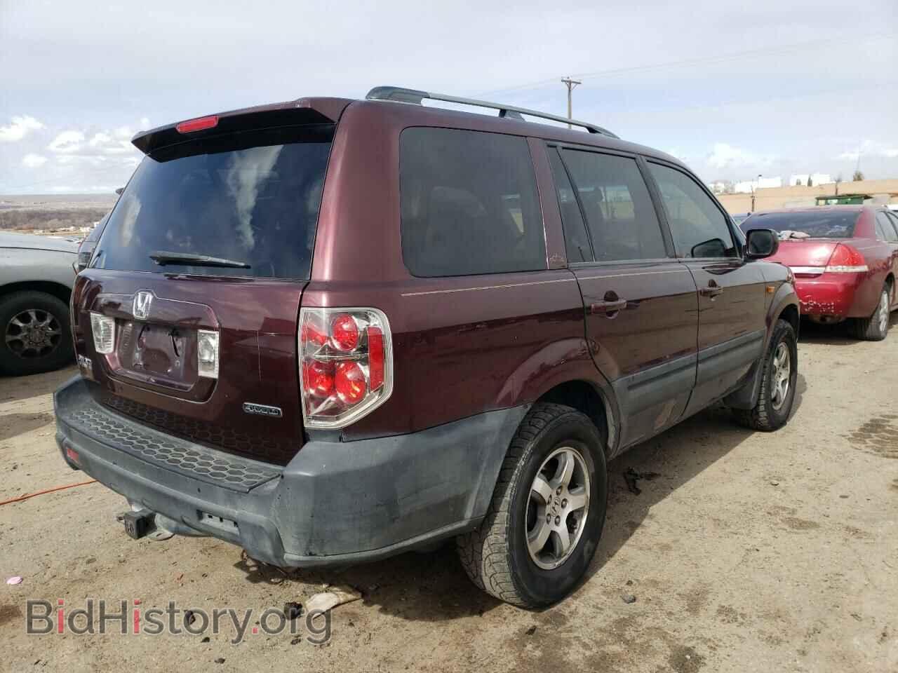 2007 HONDA PILOT - VIN: 2HKYF18487H511953 - Фото 3