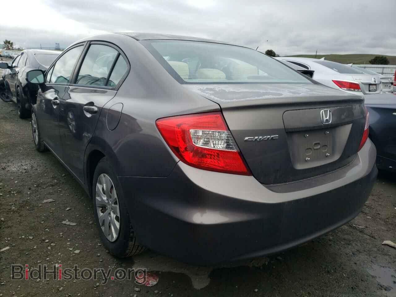 2012 HONDA CIVIC - VIN: 2HGFB2F59CH603470 - Фото 2