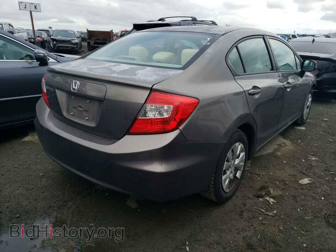 2012 HONDA CIVIC - VIN: 2HGFB2F59CH603470 - Фото 3
