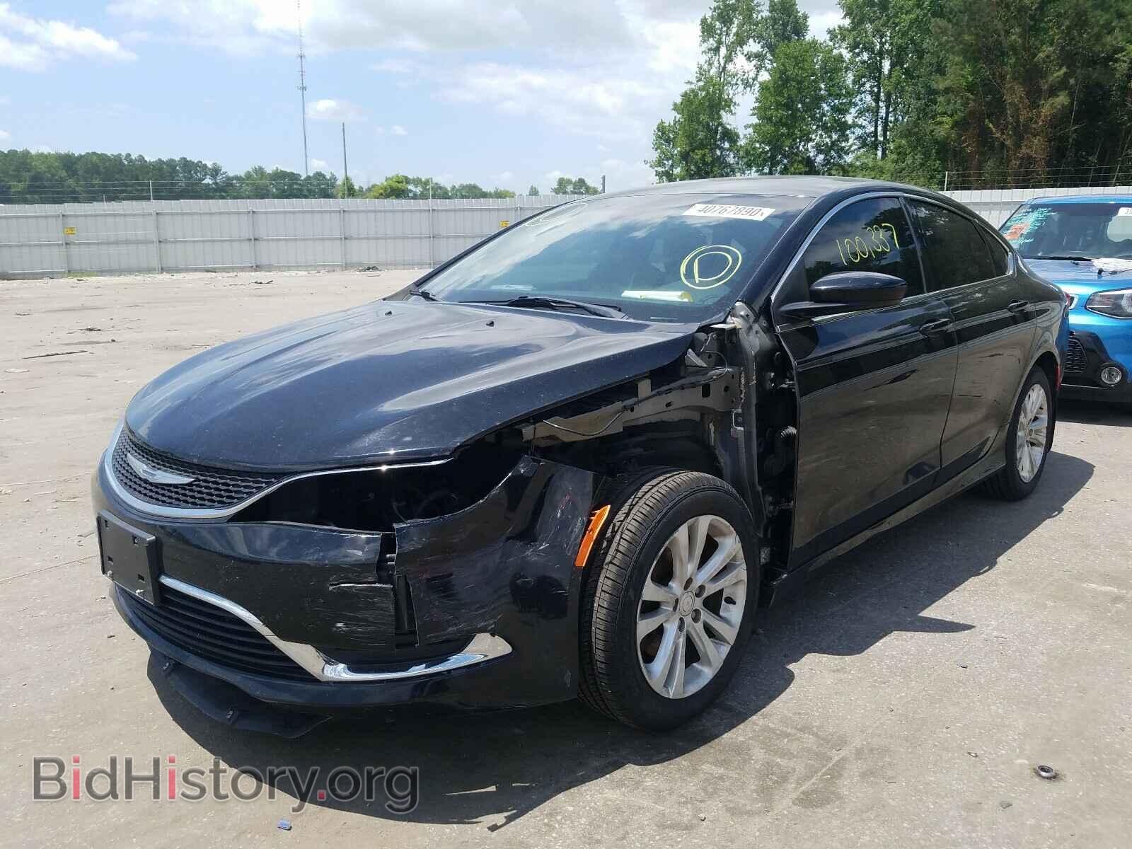 2015 CHRYSLER 200 - VIN: 1C3CCCAB3FN597764 - Фото 2