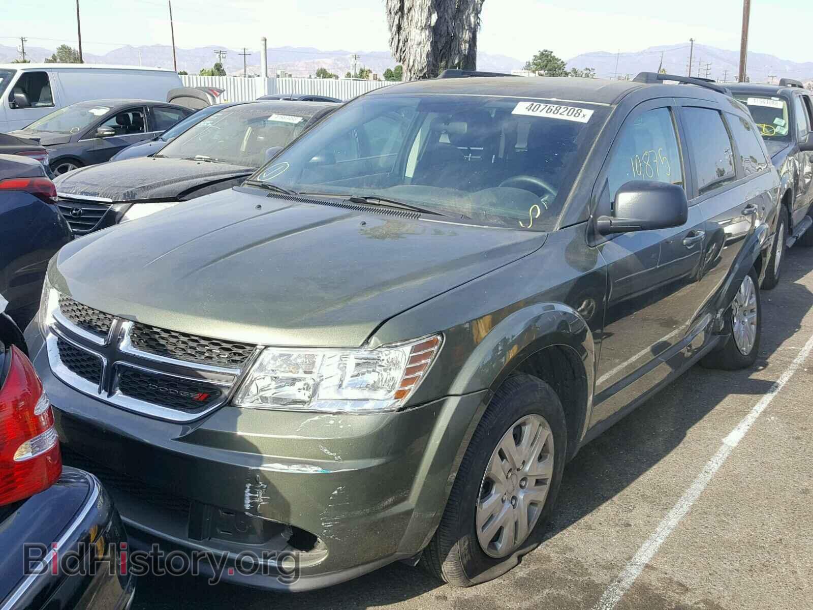 2017 DODGE JOURNEY SE - VIN: 3C4PDCAB2HT708317 - Фото 2