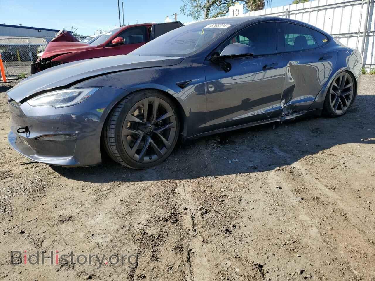 Фотография 5YJSA1E64MF435734 - TESLA MODEL S 2021