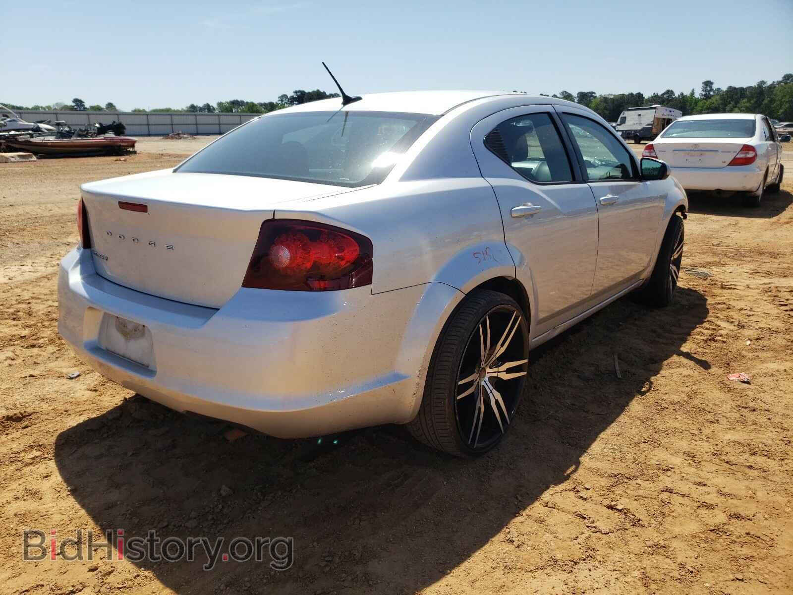 2011 DODGE AVENGER - VIN: 1B3BD1FB3BN554460 - Фото 4
