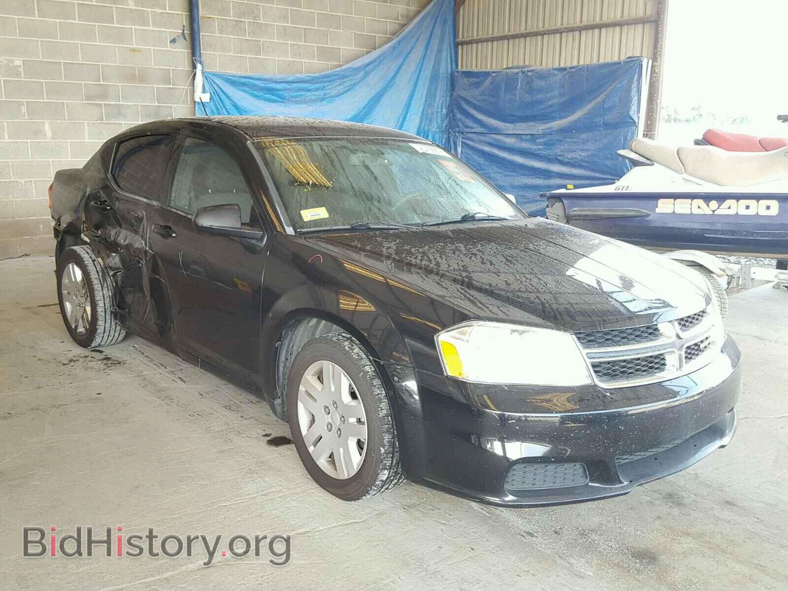 Фотография 1C3CDZAB0CN173437 - DODGE AVENGER 2012