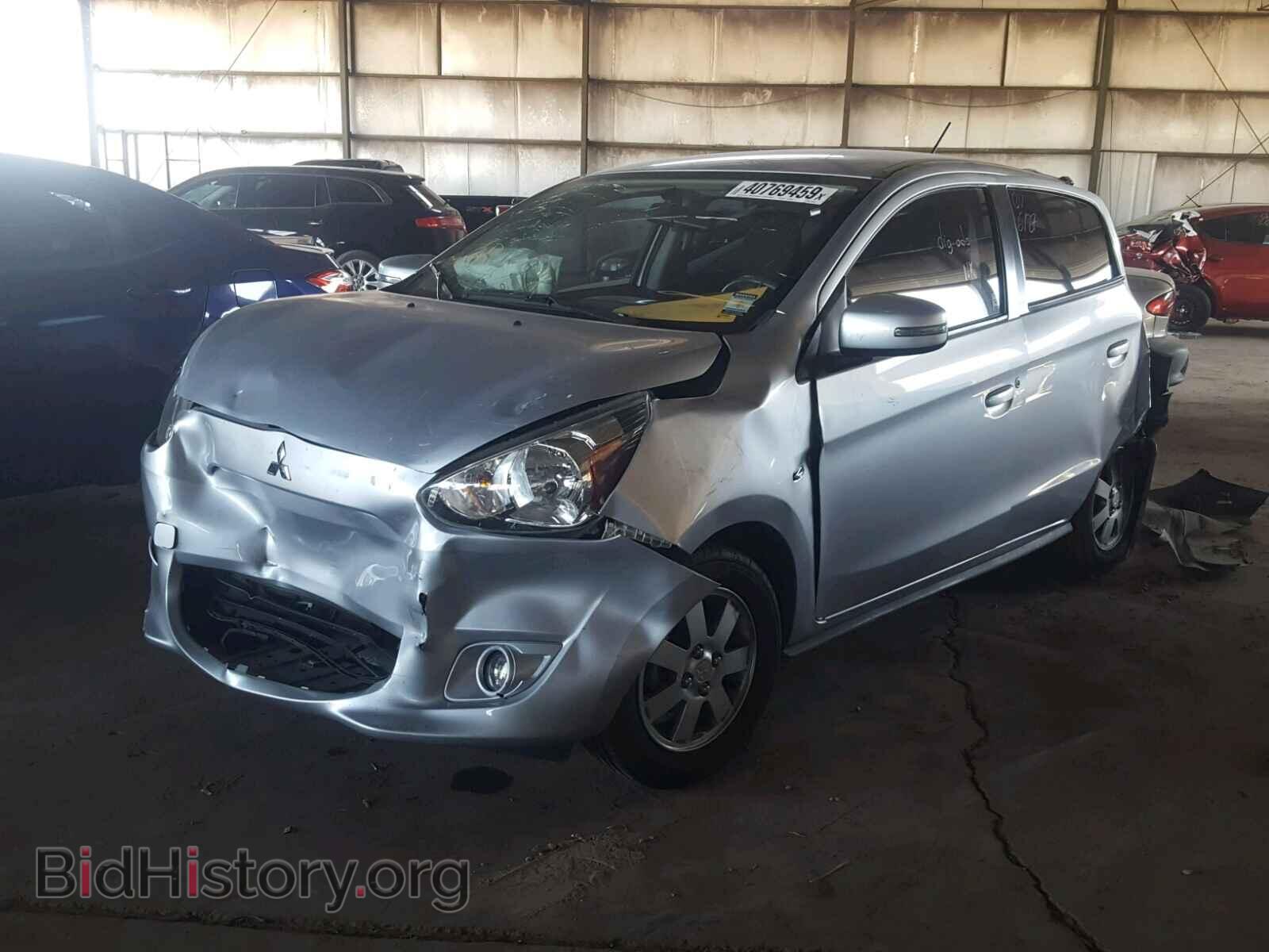 2015 MITSUBISHI MIRAGE - VIN: ML32A4HJ2FH037994 - Фото 2