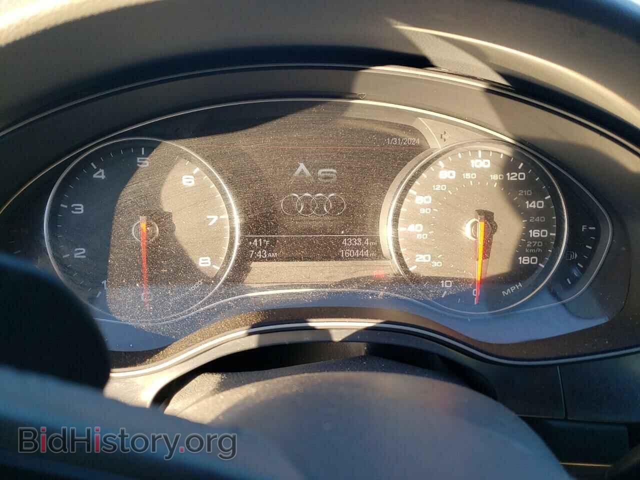 2013 AUDI A6 - VIN: WAUHGAFC4DN051254 - Фото 9