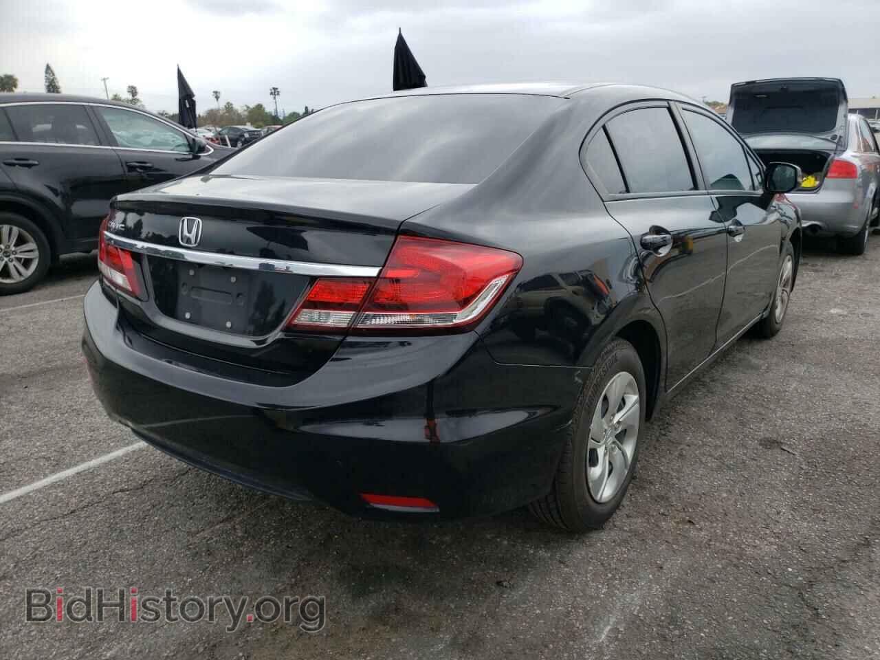 2013 HONDA CIVIC - VIN: 19XFB2F52DE295697 - Фото 4