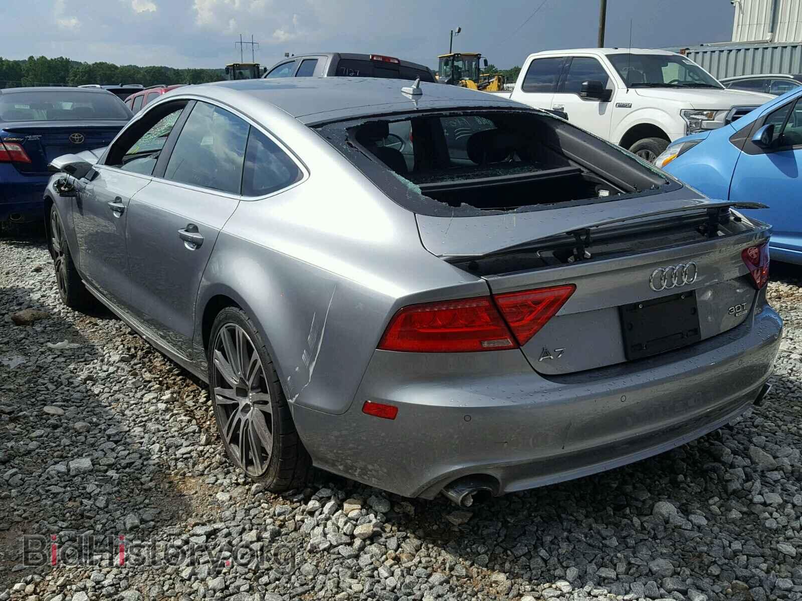 2012 AUDI A7 - VIN: WAUYGAFC8CN070971 - Фото 3