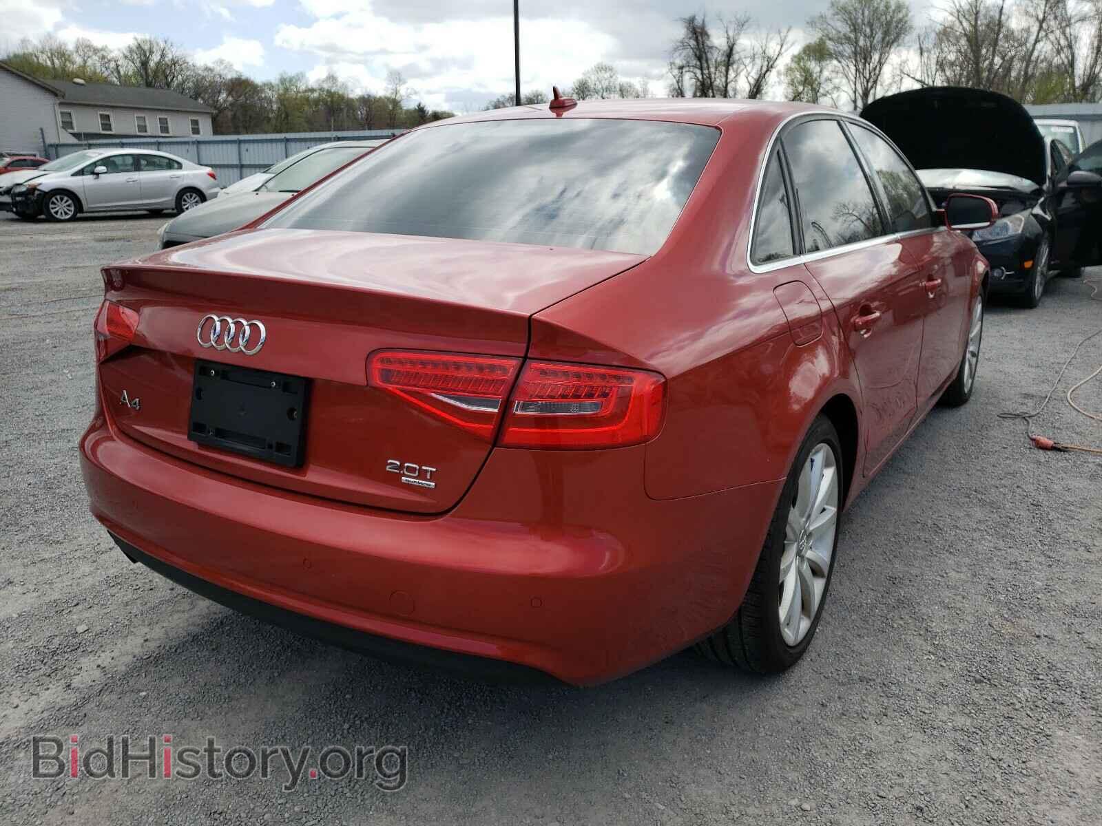 2013 AUDI A4 - VIN: WAUFFAFL6DN027631 - Photo 4