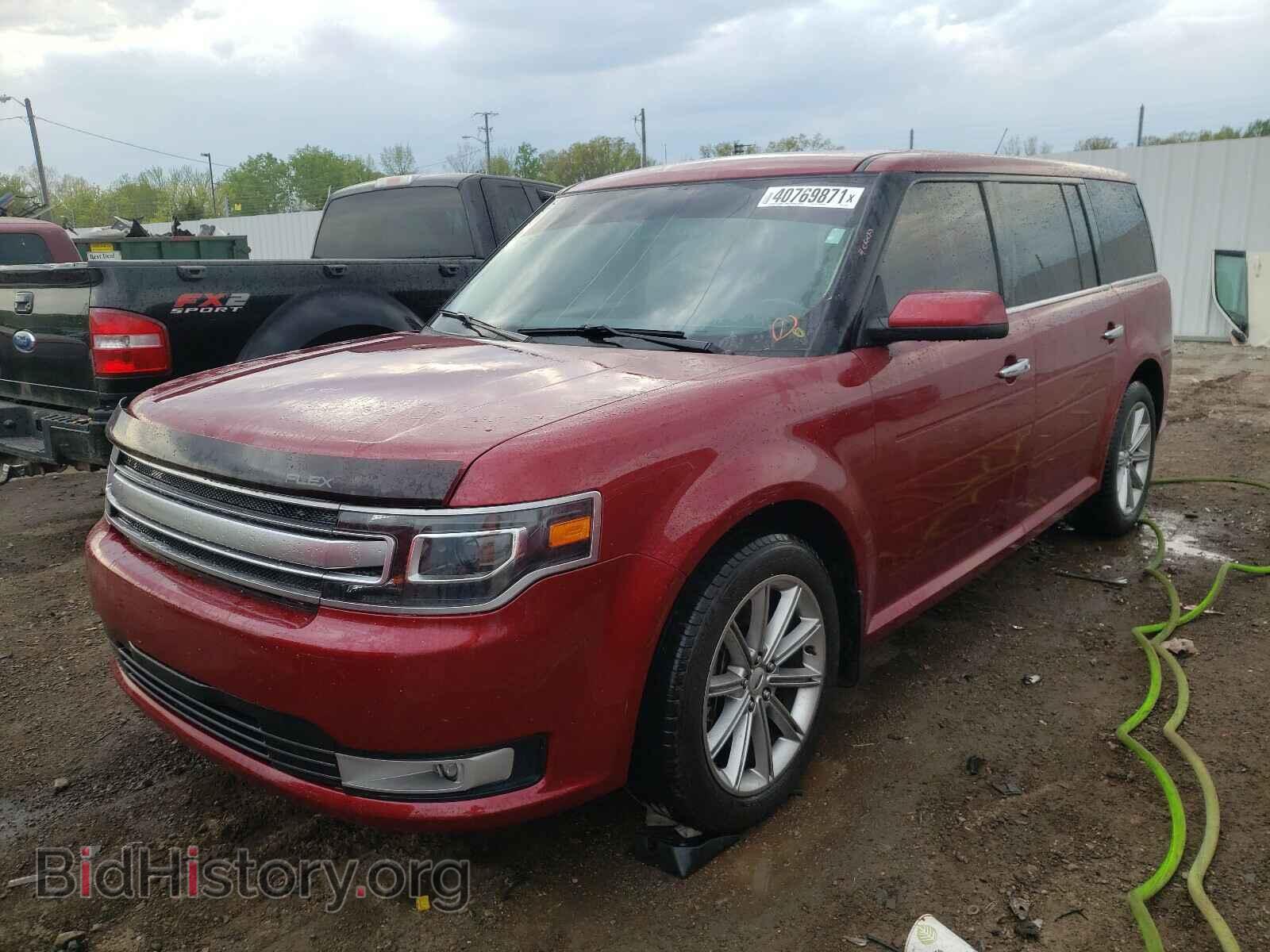 2014 FORD FLEX - VIN: 2FMGK5D82EBD11825 - Фото 2