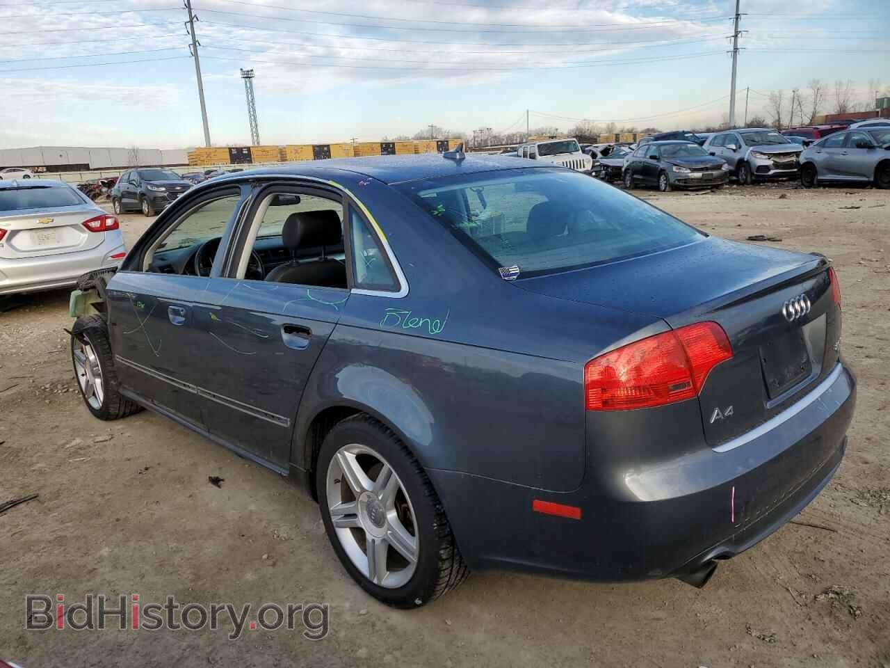 2008 AUDI A4 - VIN: WAUDF78E48A007271 - Фото 2
