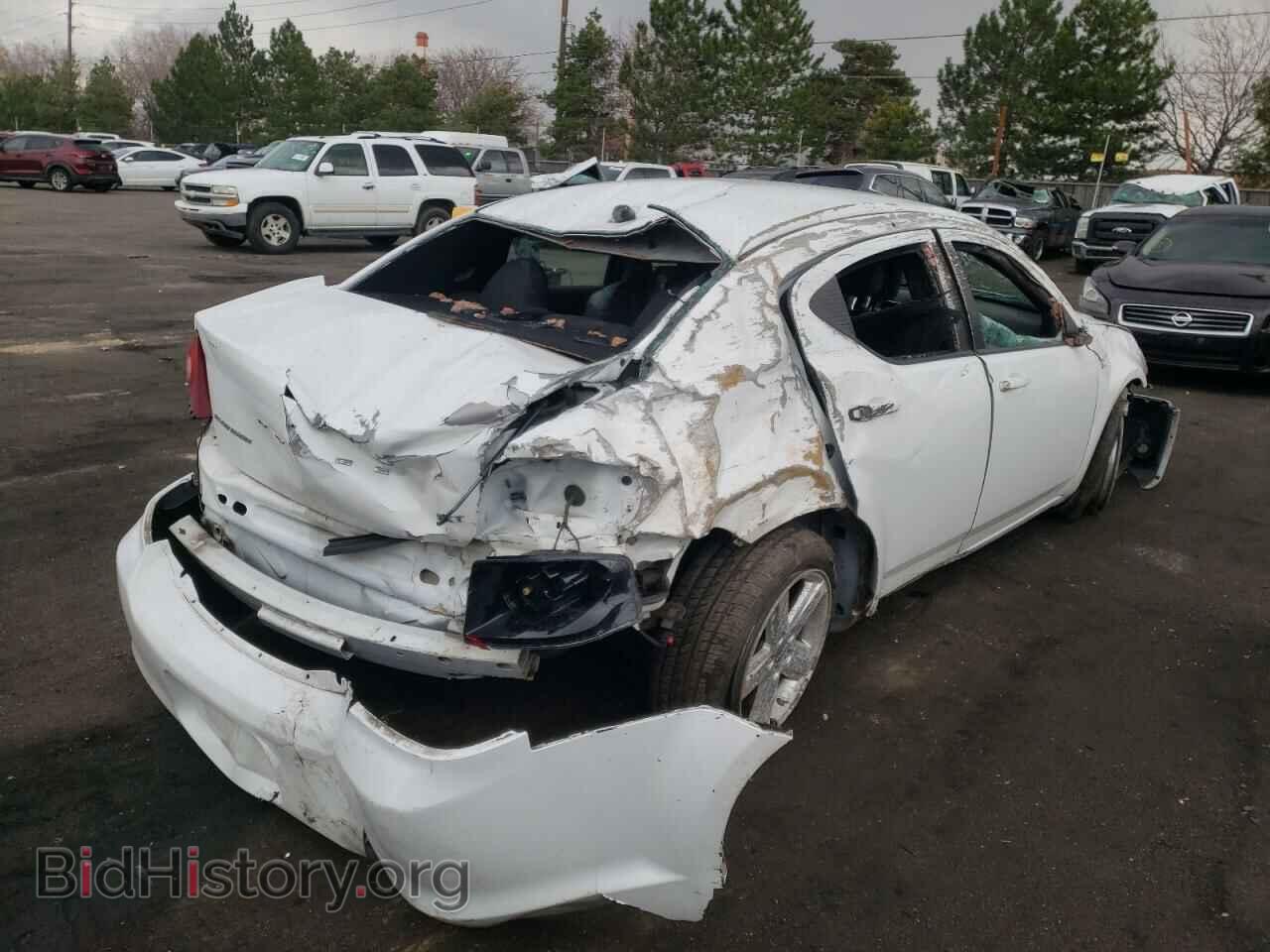 2013 DODGE AVENGER - VIN: 1C3CDZCB8DN681329 - Фото 4
