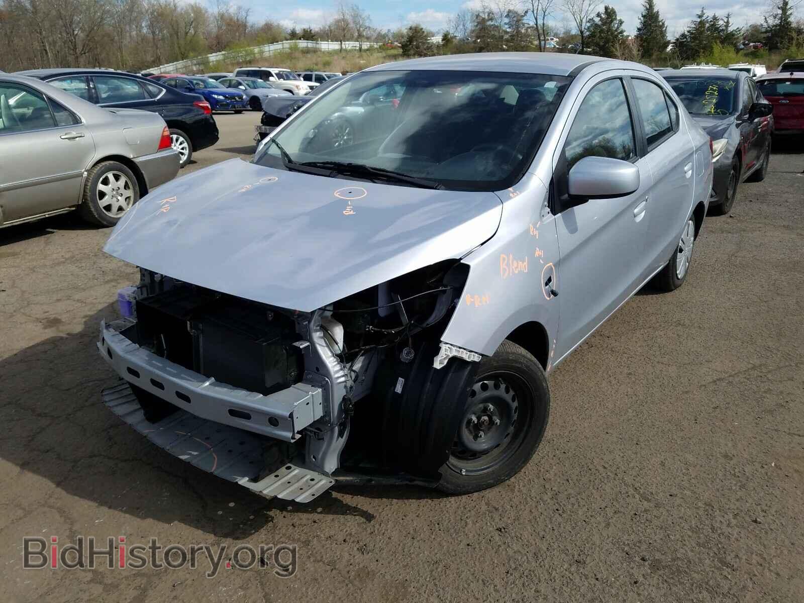 2019 MITSUBISHI MIRAGE - VIN: ML32F3FJ5KHF14851 - Фото 2