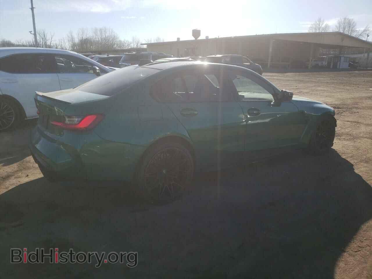 2021 BMW M3 - VIN: WBS33AY04MFL08458 - Photo 3