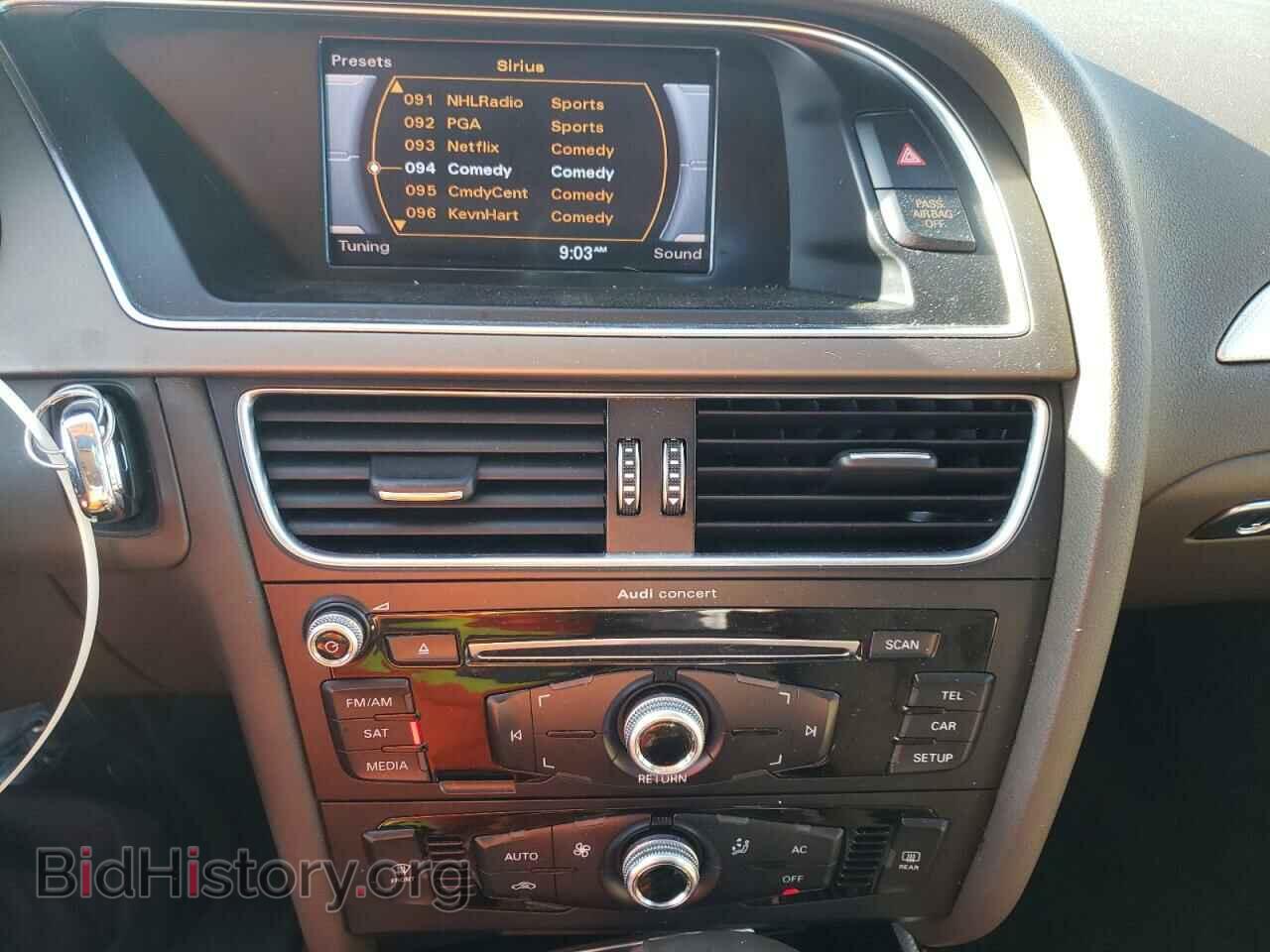 2013 AUDI A4 - VIN: WAUAFAFLXDA044286 - Фото 9