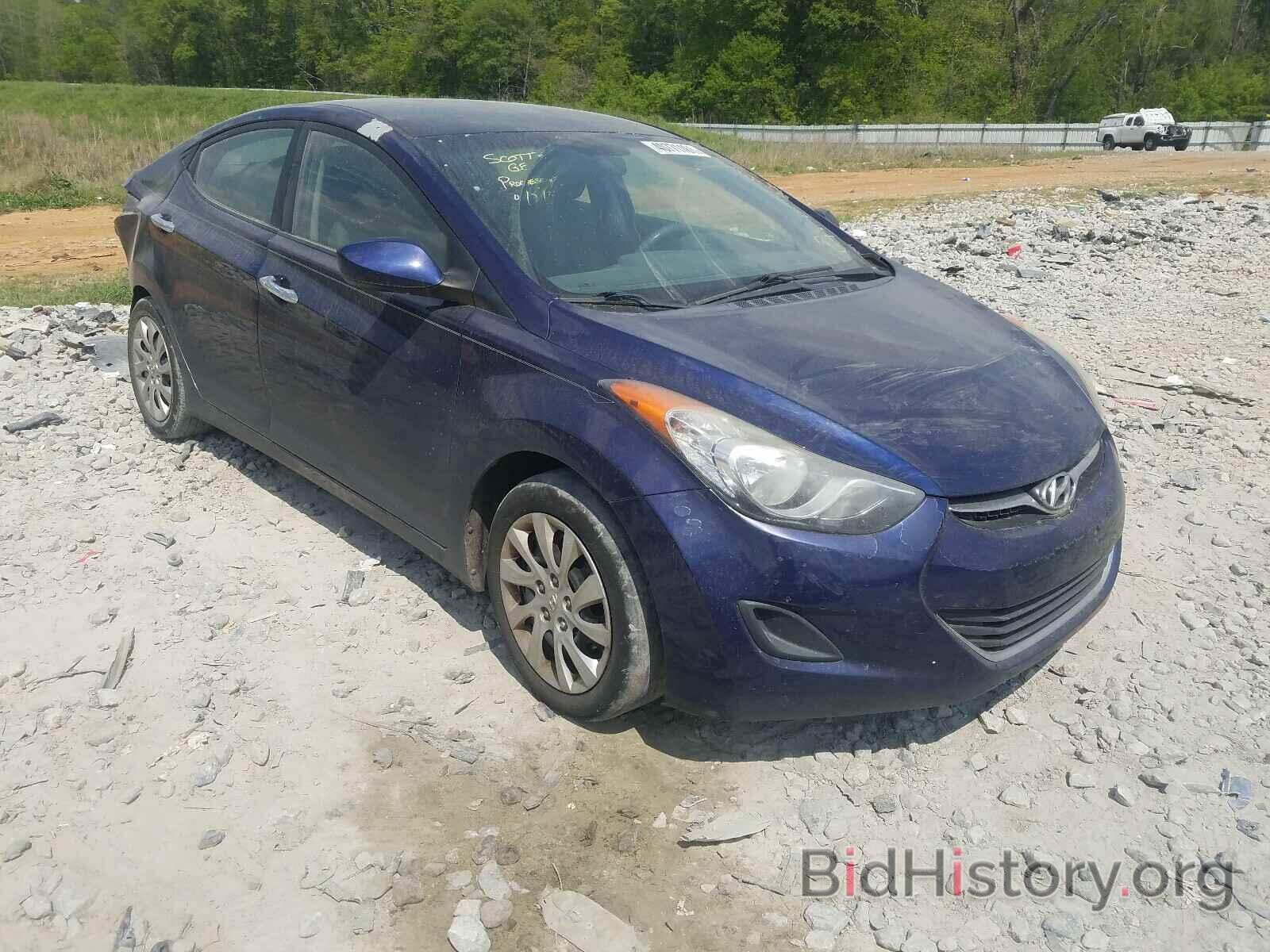 Photo 5NPDH4AE7BH047253 - HYUNDAI ELANTRA 2011