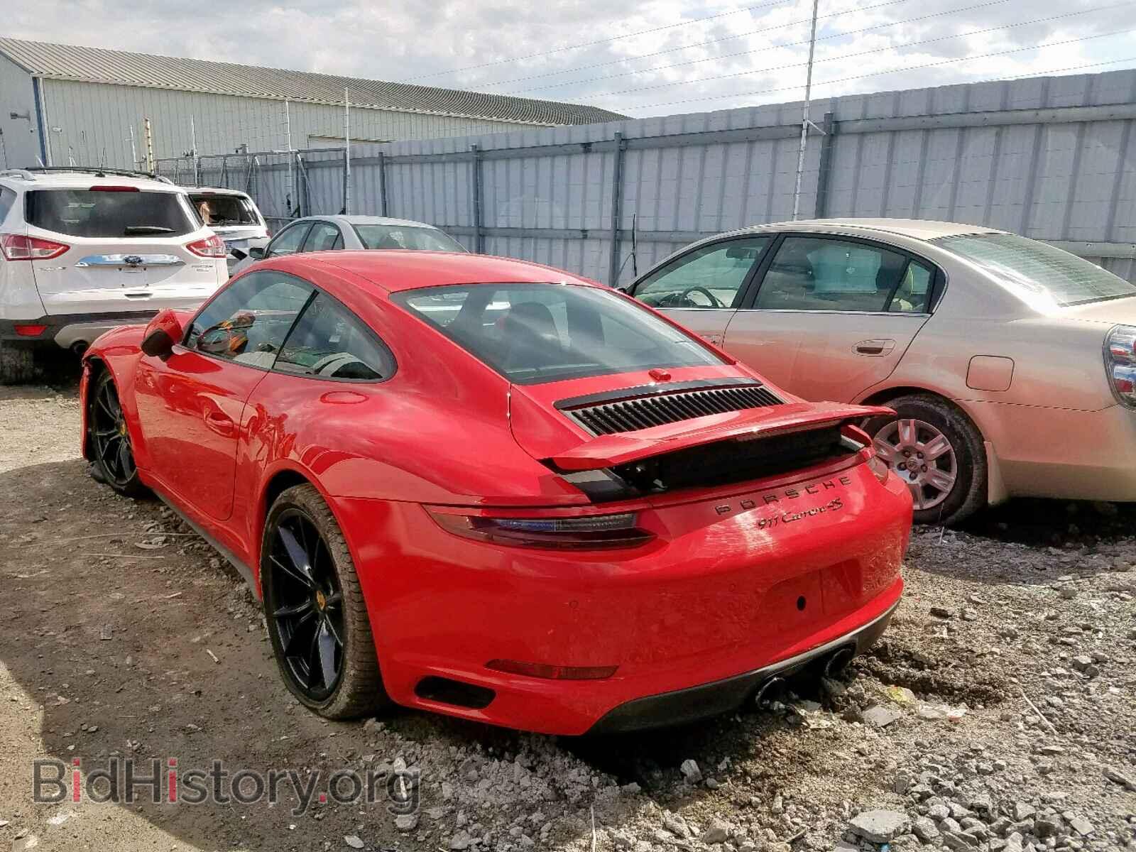 2018 PORSCHE 911 - VIN: WP0AB2A99JS123177 - Фото 3