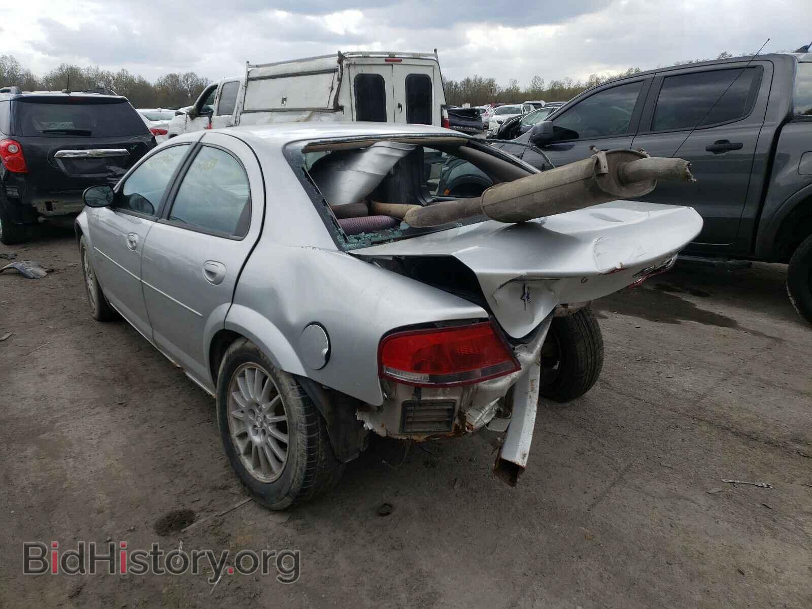 2006 CHRYSLER SEBRING - VIN: 1C3AL56R56N164908 - Фото 3